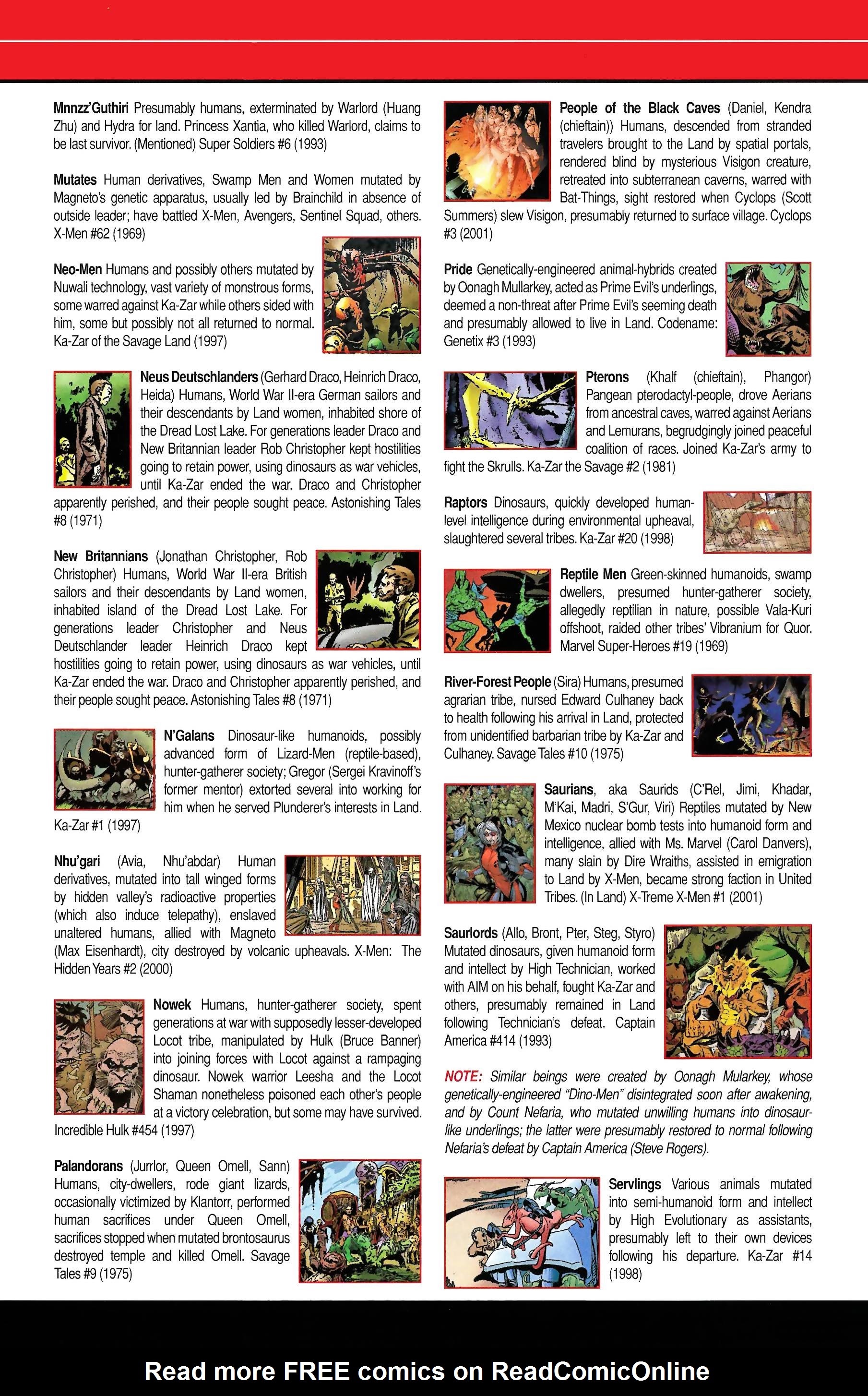 Read online Official Handbook of the Marvel Universe A to Z comic -  Issue # TPB 10 (Part 1) - 34