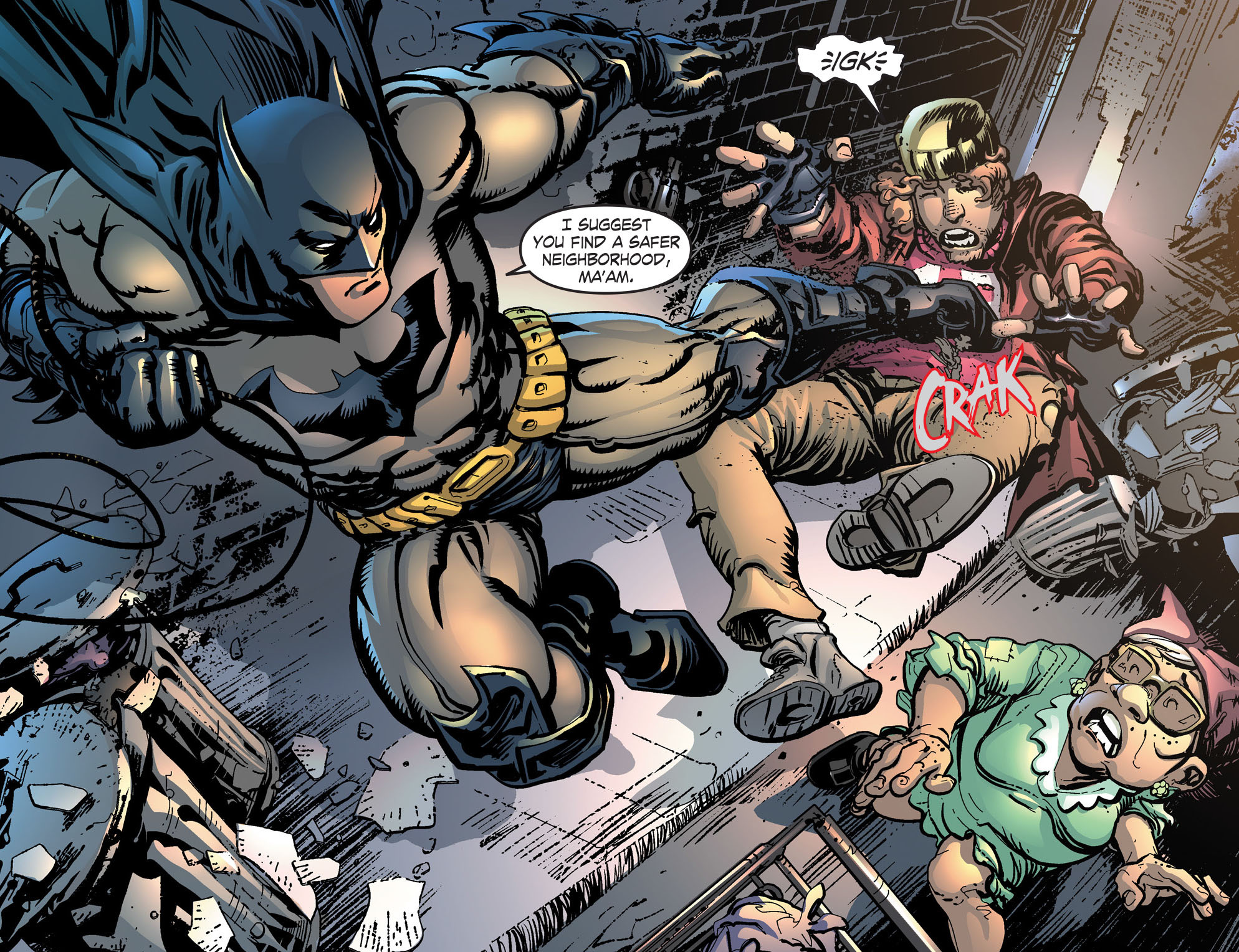 Read online Legends of the Dark Knight [I] comic -  Issue #48 - 4