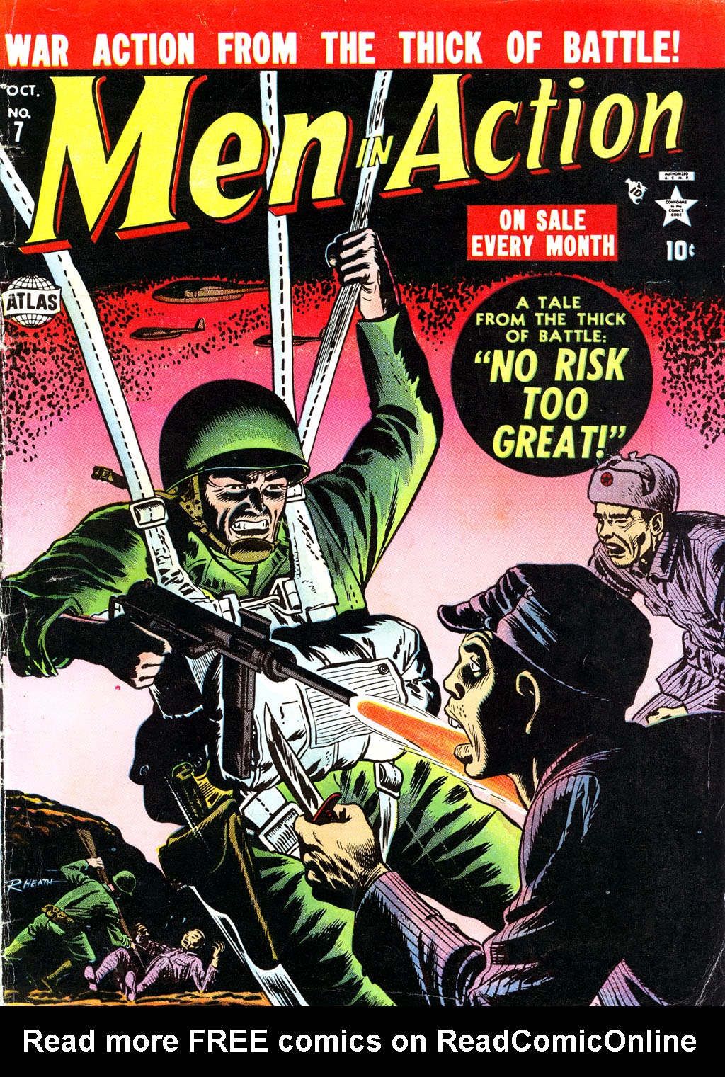 Read online Men in Action comic -  Issue #7 - 1