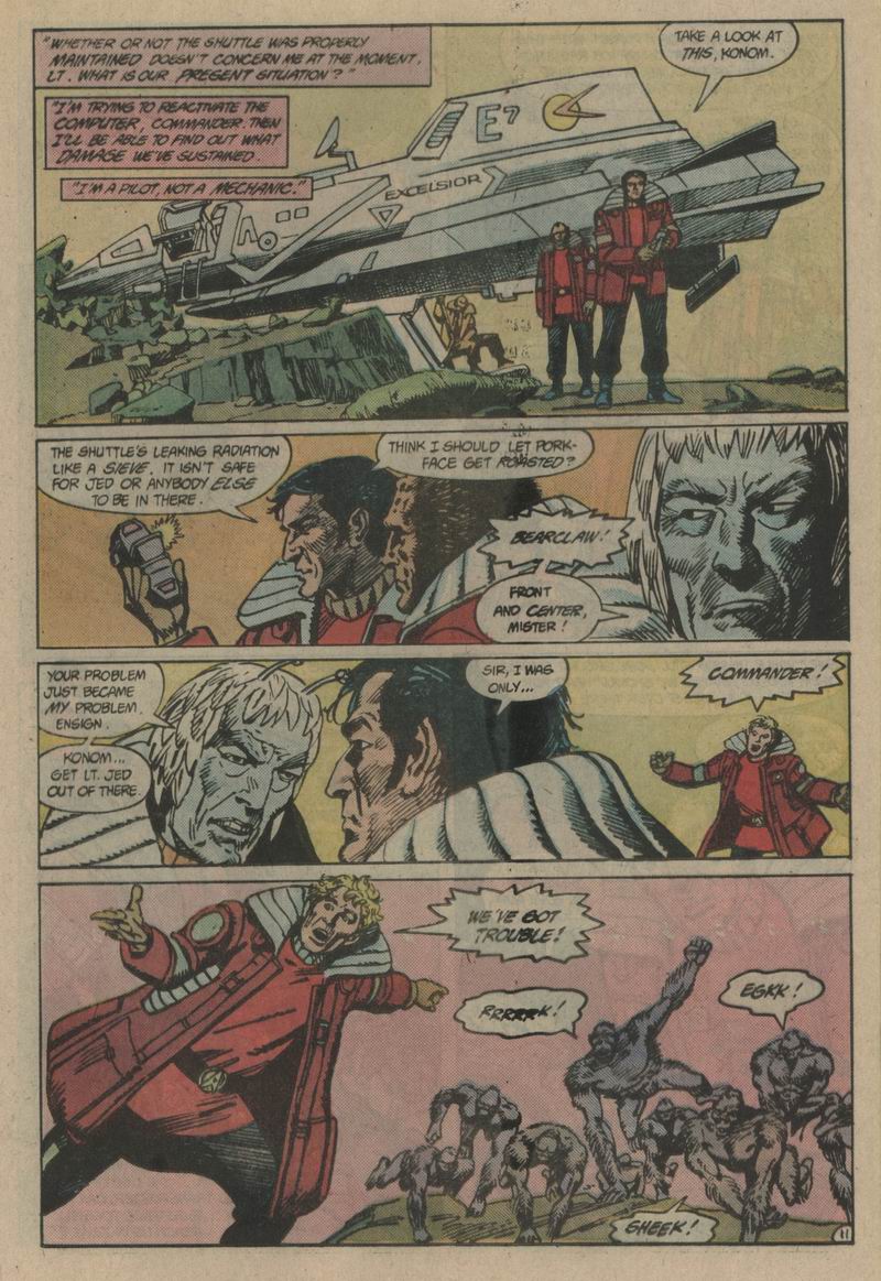 Read online Star Trek (1984) comic -  Issue #29 - 11
