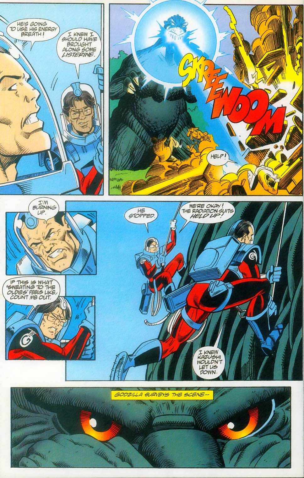 Read online Godzilla (1995) comic -  Issue #14 - 21