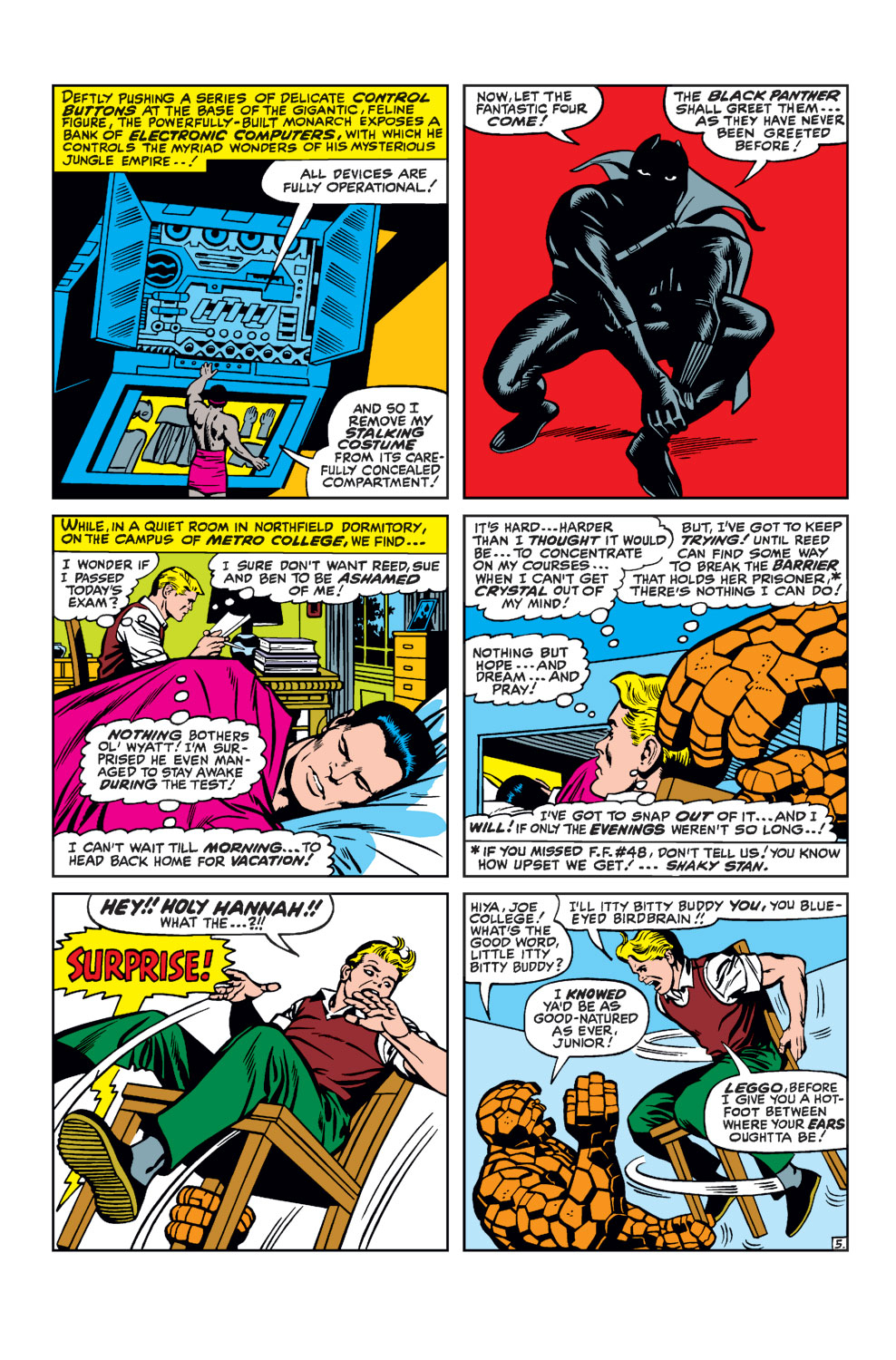 Read online Fantastic Four (1961) comic -  Issue #52 - 6