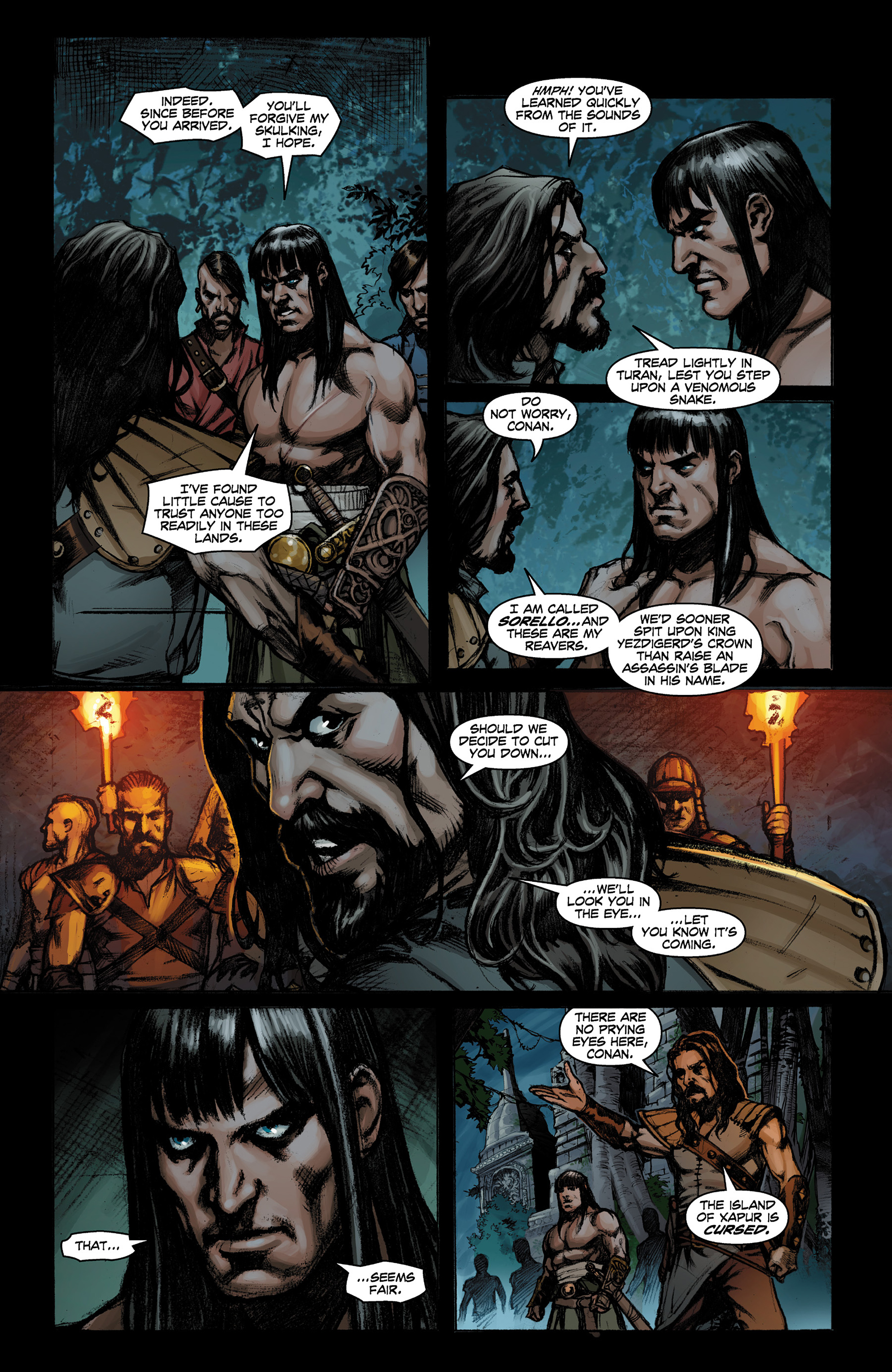 Read online Conan The Slayer comic -  Issue #7 - 7