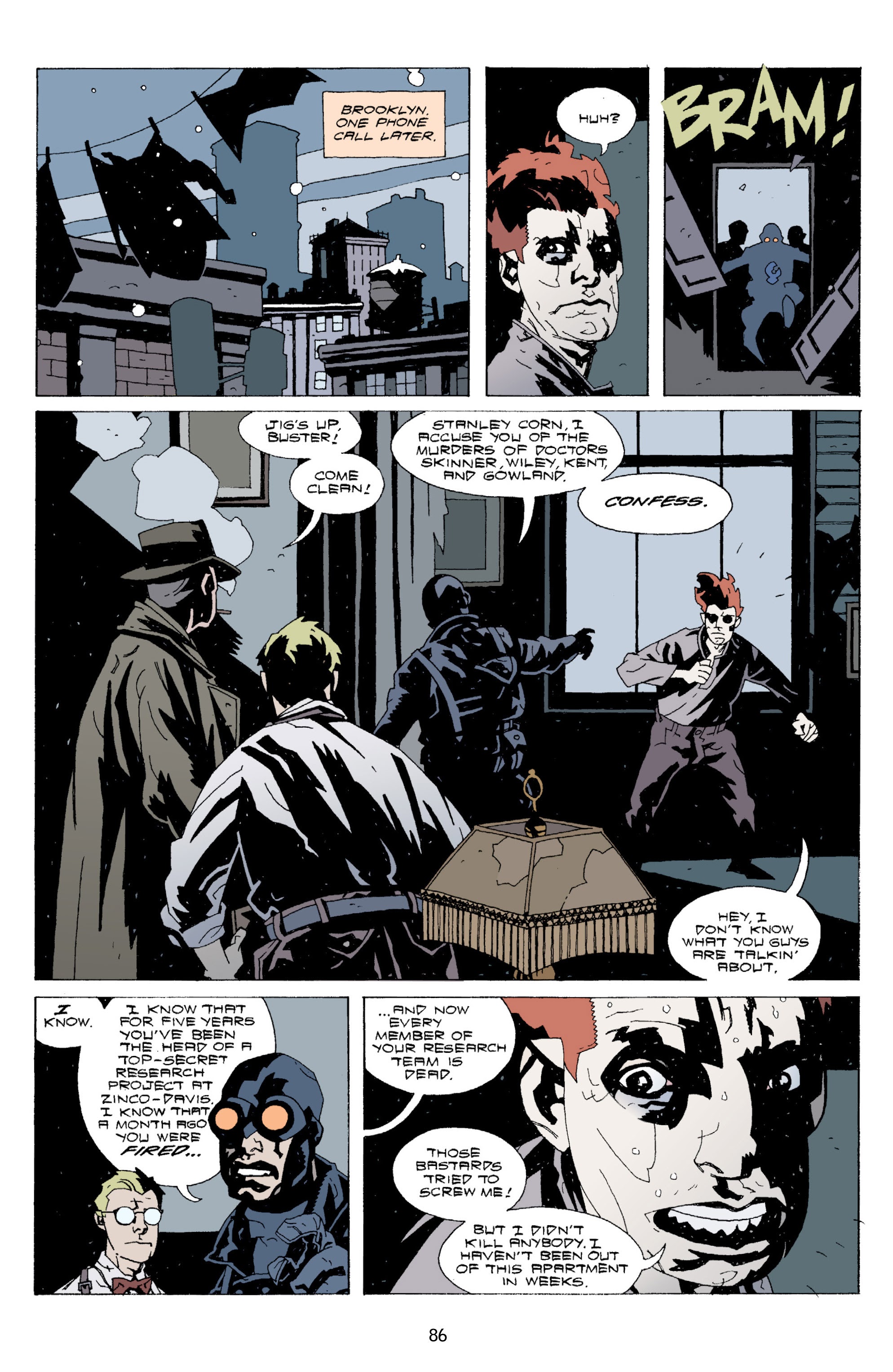 Read online B.P.R.D.: Plague of Frogs (2011) comic -  Issue # TPB 1 (Part 1) - 88