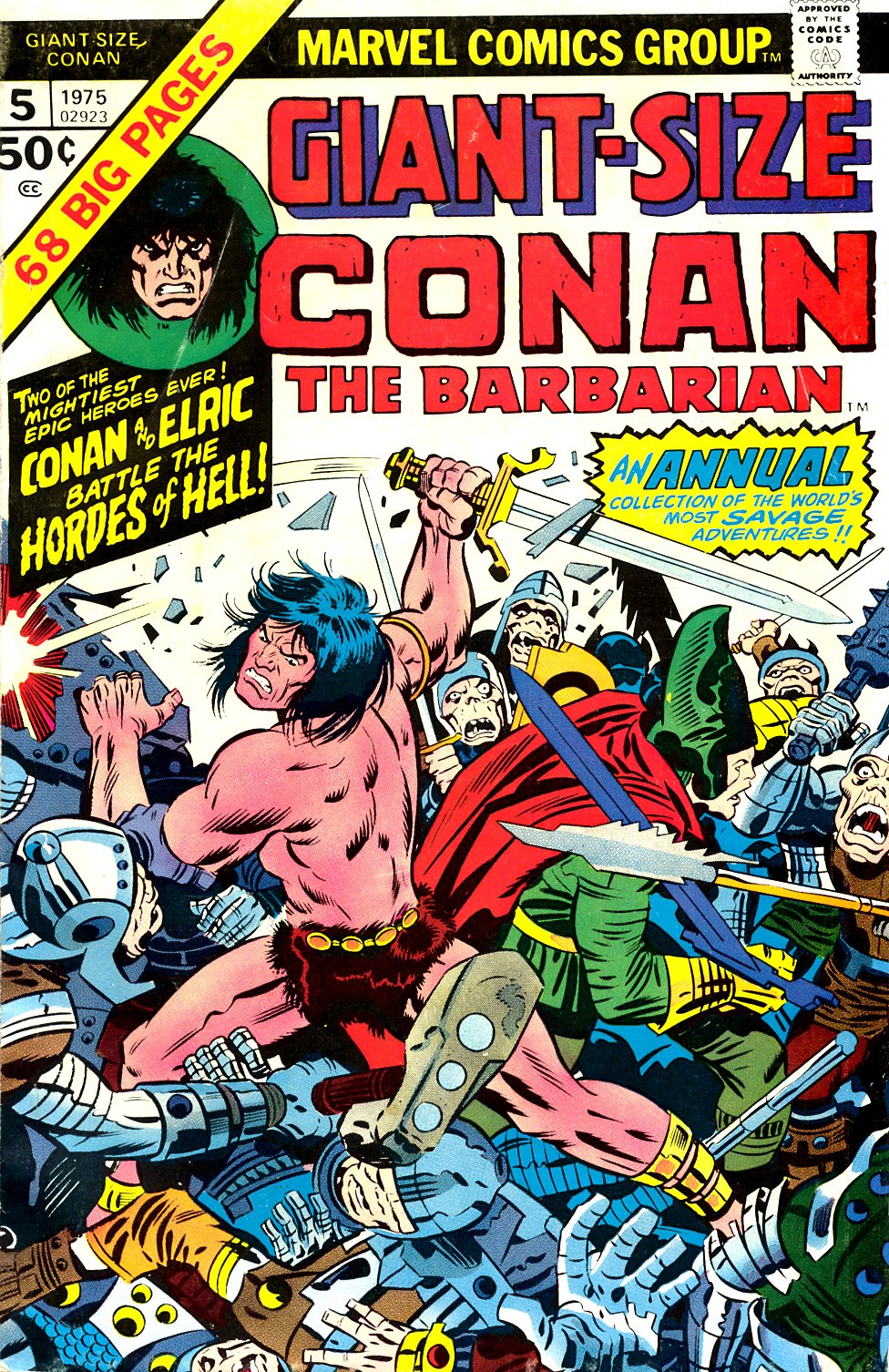 Read online Giant-Size Conan comic -  Issue #5 - 1