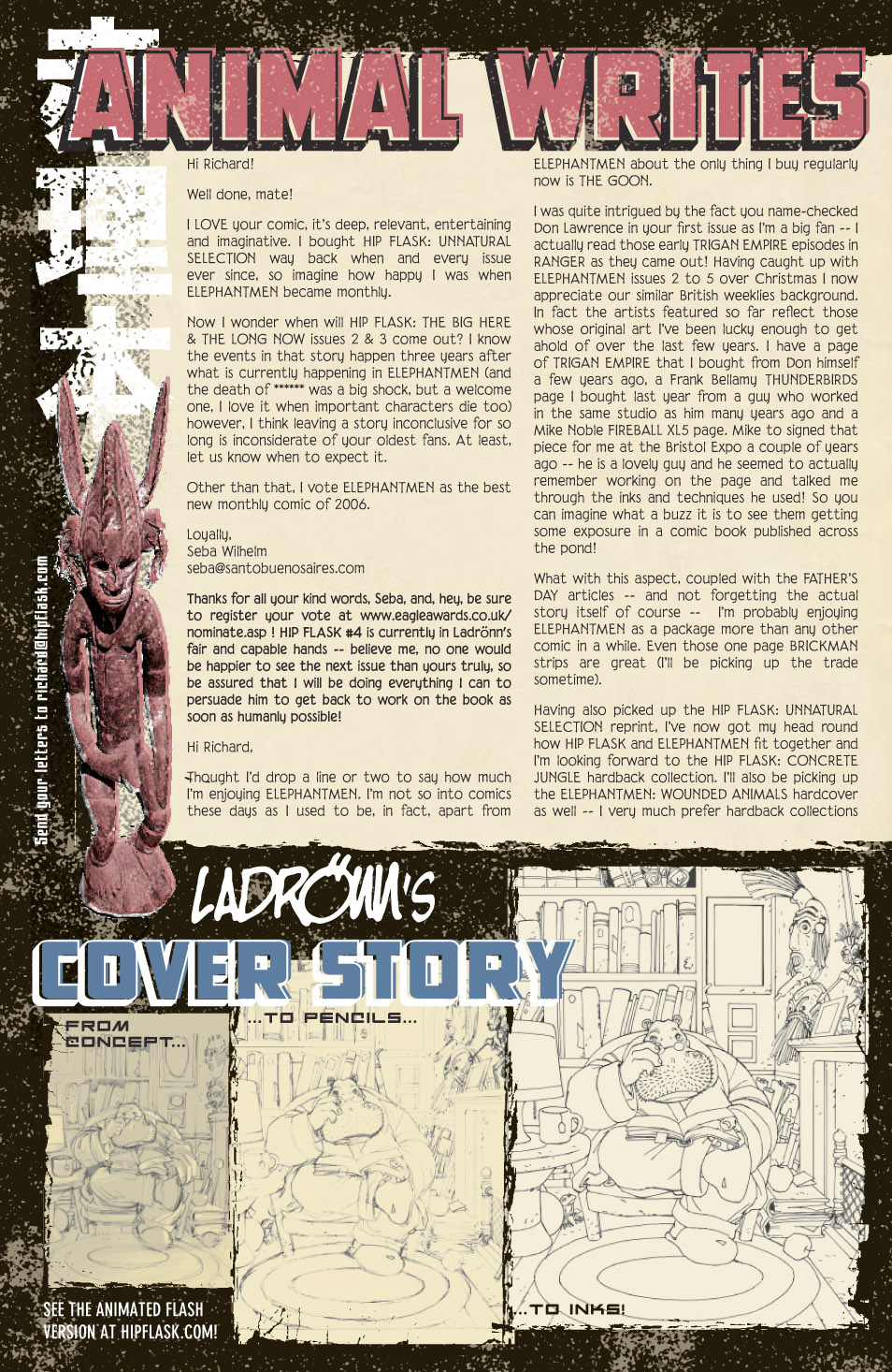 Read online Elephantmen comic -  Issue #7 - 31