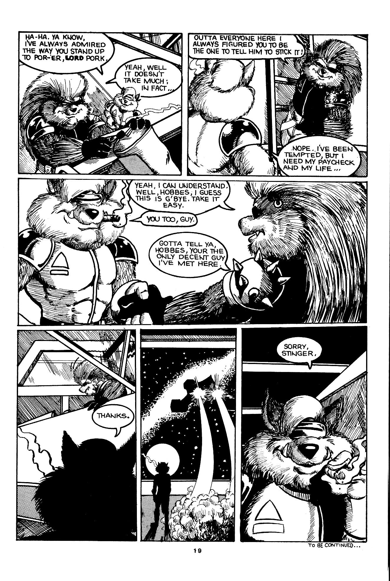 Read online Space Beaver comic -  Issue #9 - 21