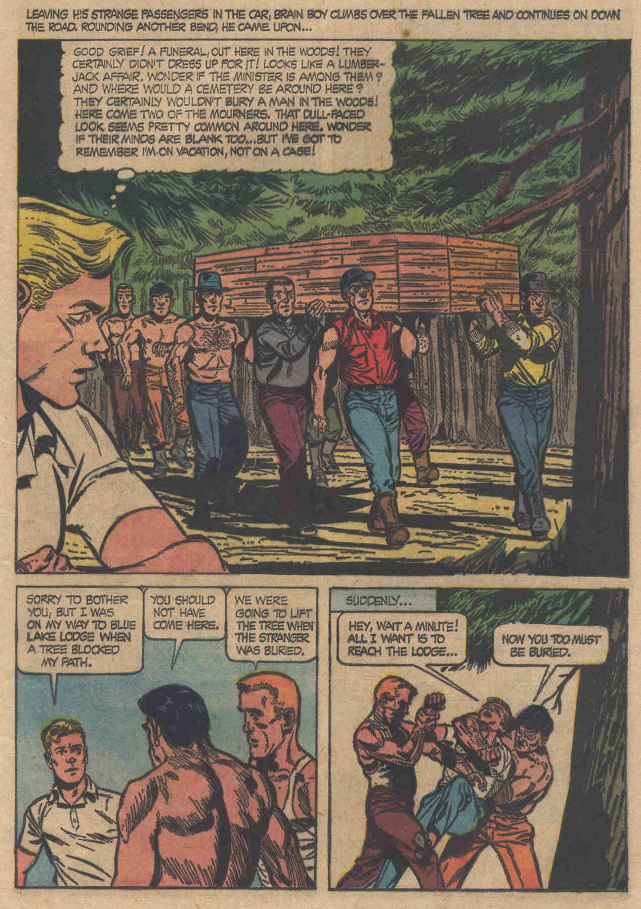Read online Brain Boy (1962) comic -  Issue #6 - 9