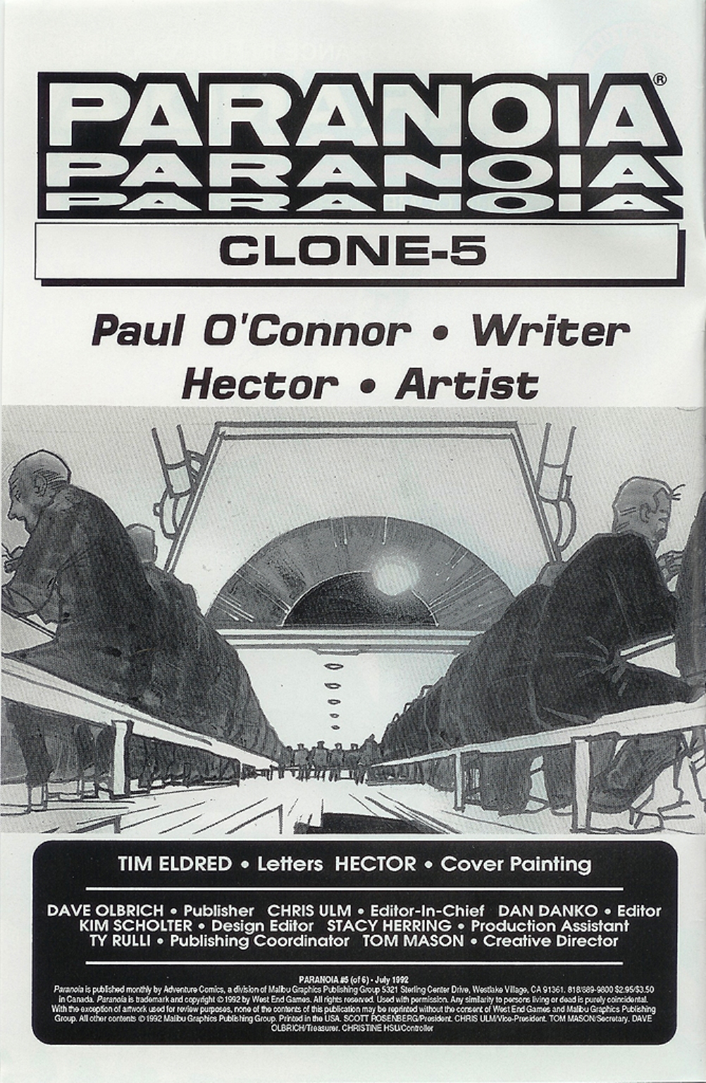 Read online Paranoia comic -  Issue #5 - 2