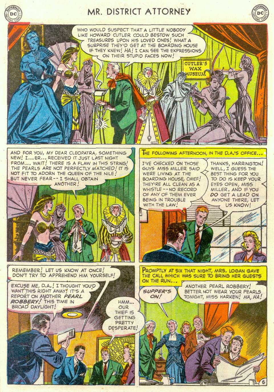 Read online Mr. District Attorney comic -  Issue #25 - 36