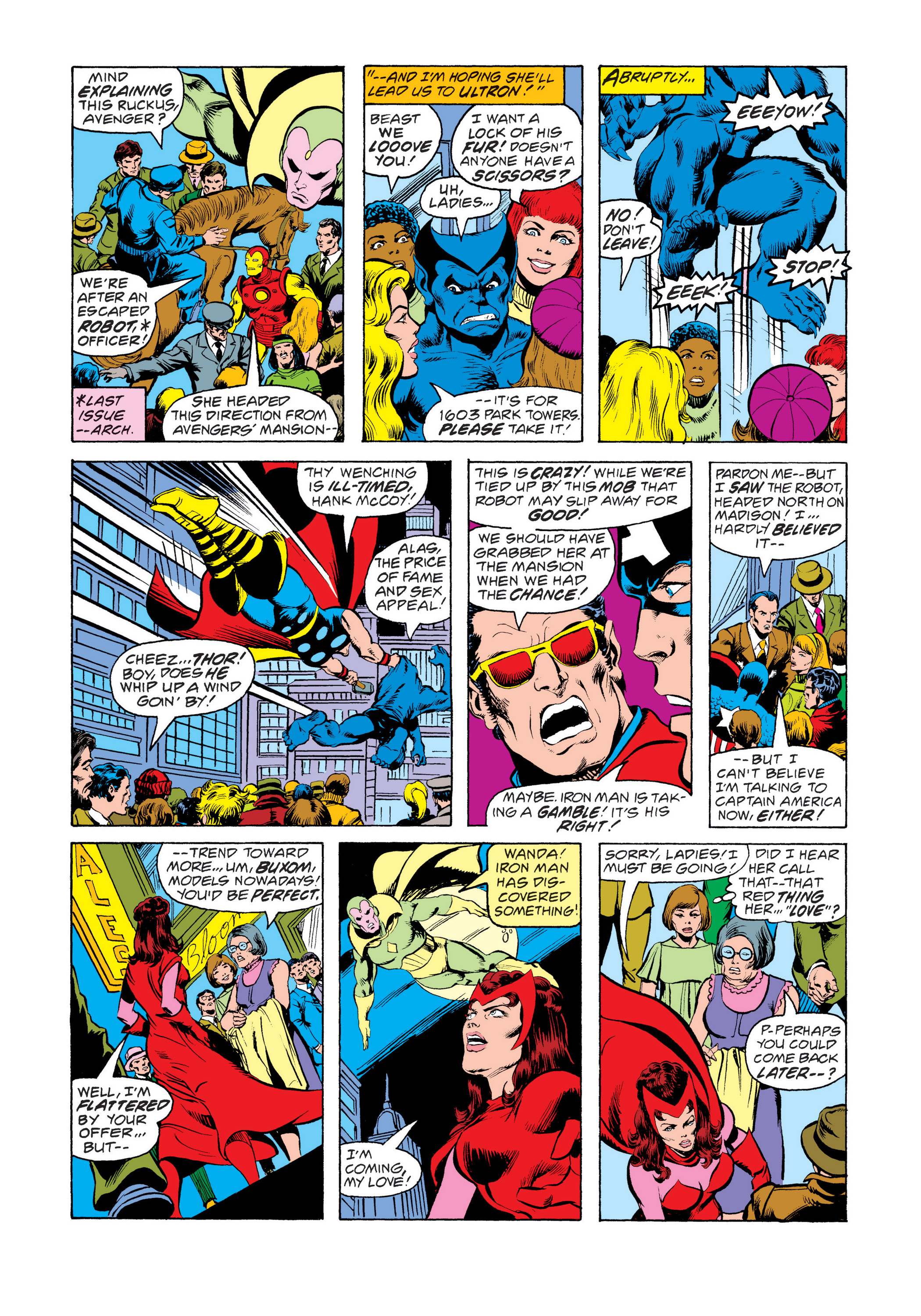 Read online Marvel Masterworks: The Avengers comic -  Issue # TPB 17 (Part 3) - 8