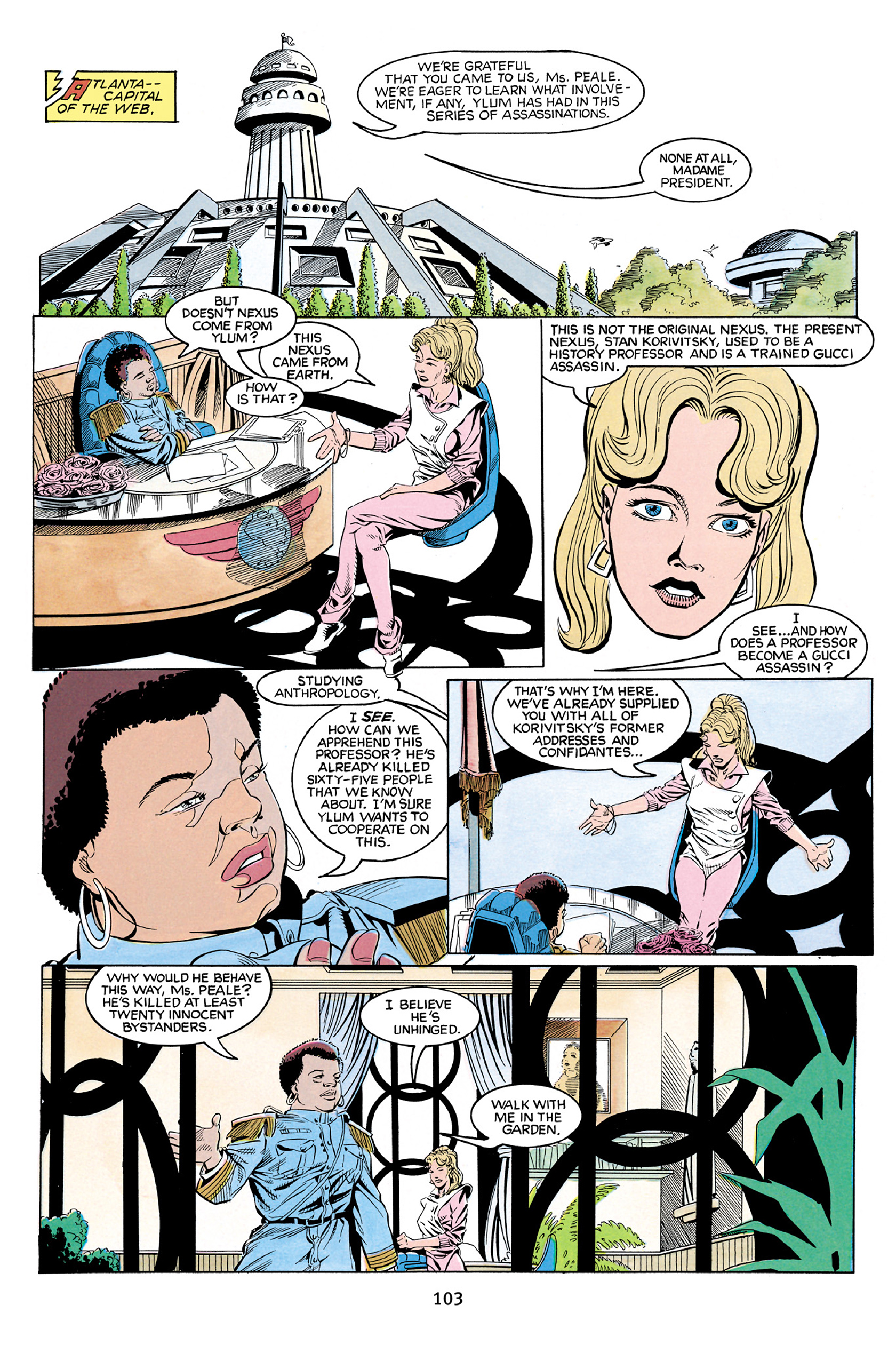 Read online Nexus Omnibus comic -  Issue # TPB 6 - 102