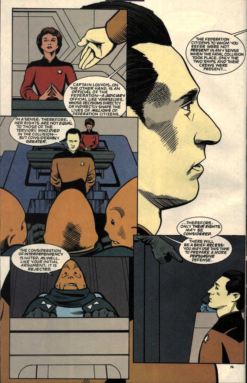 Read online Star Trek: The Next Generation (1989) comic -  Issue #55 - 15