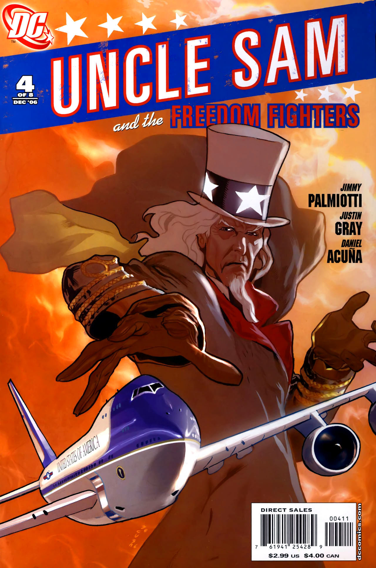 Read online Uncle Sam and the Freedom Fighters (2006) comic -  Issue #4 - 1
