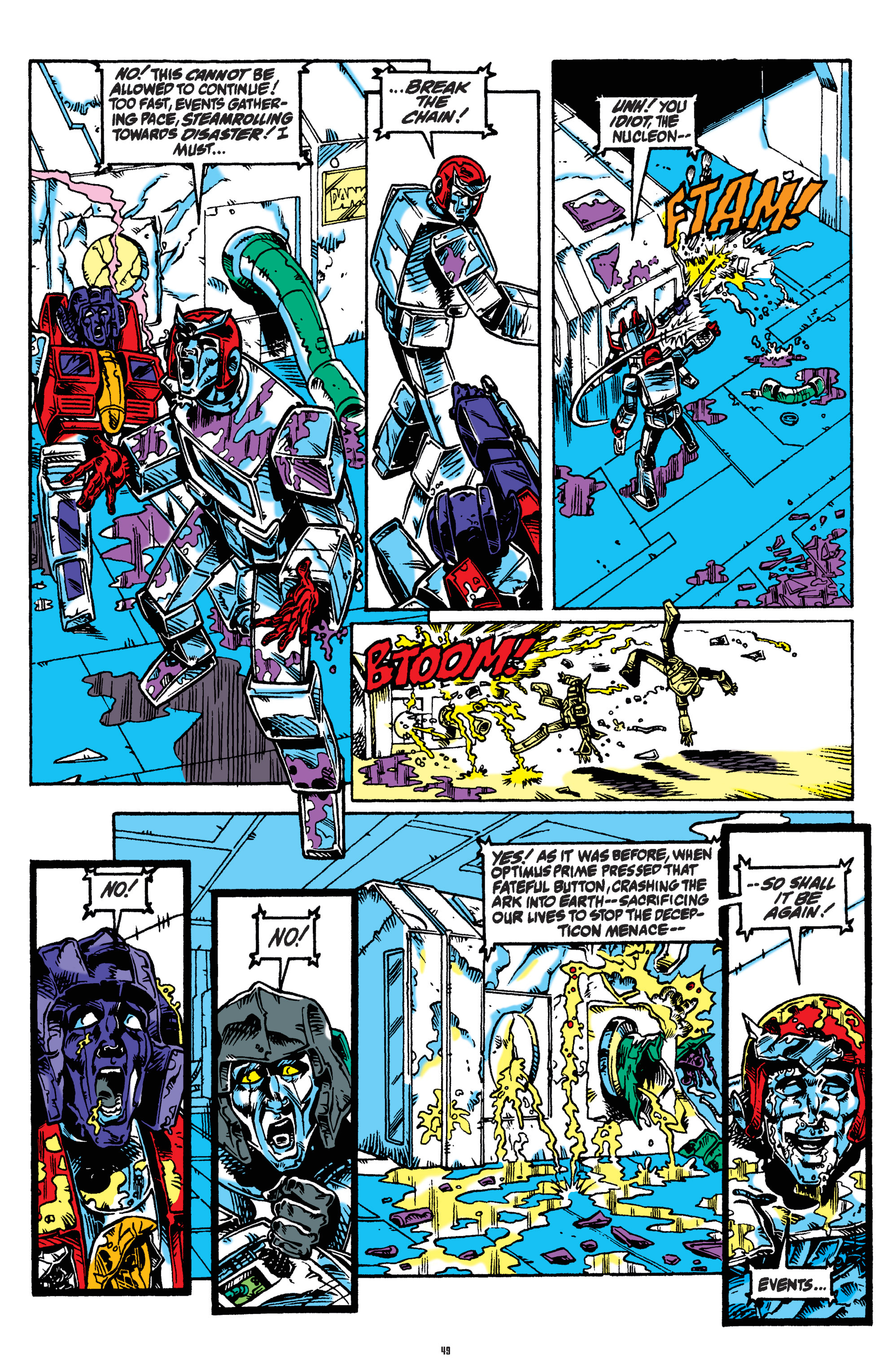 Read online The Transformers Classics comic -  Issue # TPB 7 - 50