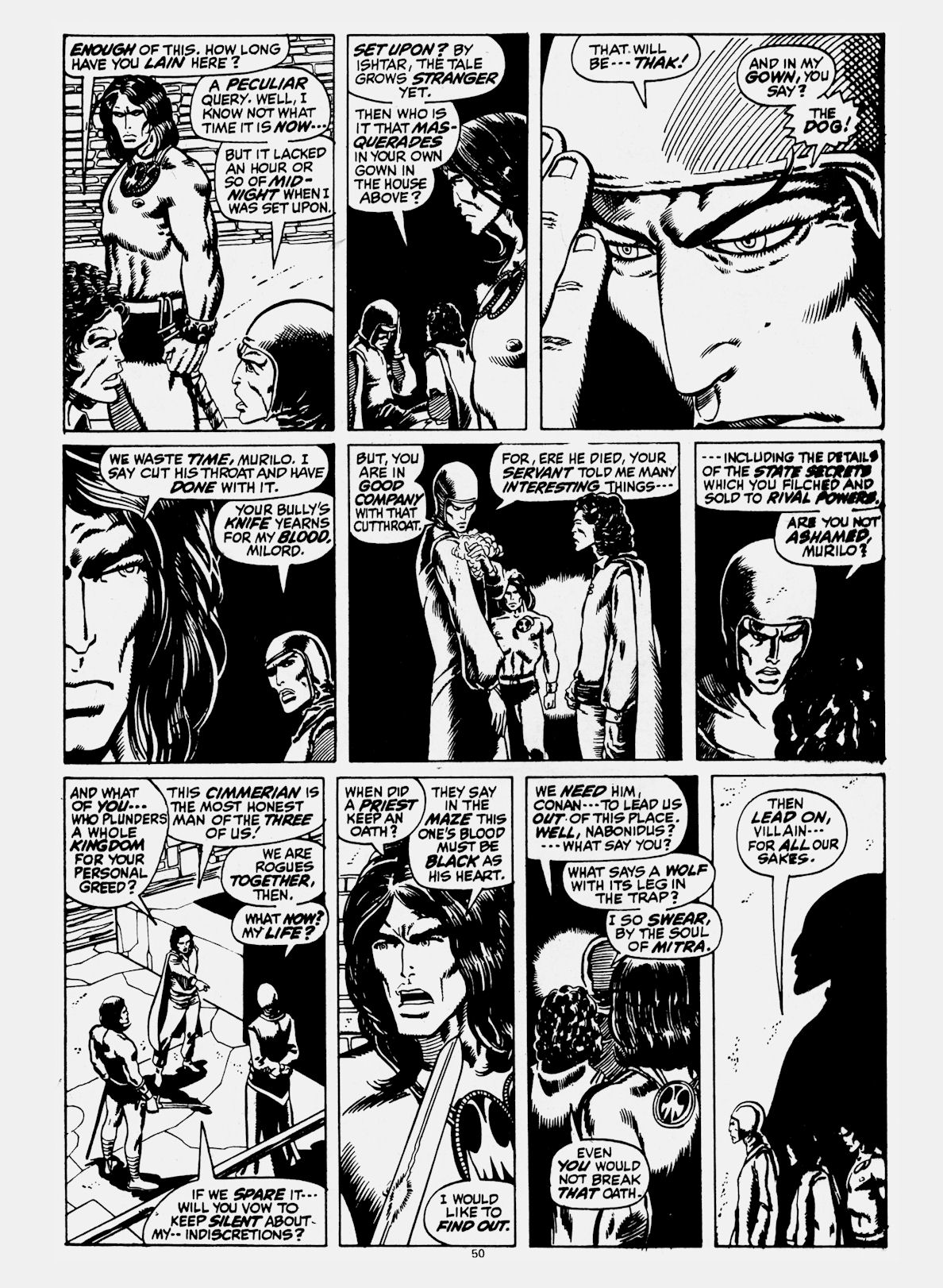 Read online Conan Saga comic -  Issue #04 - 50