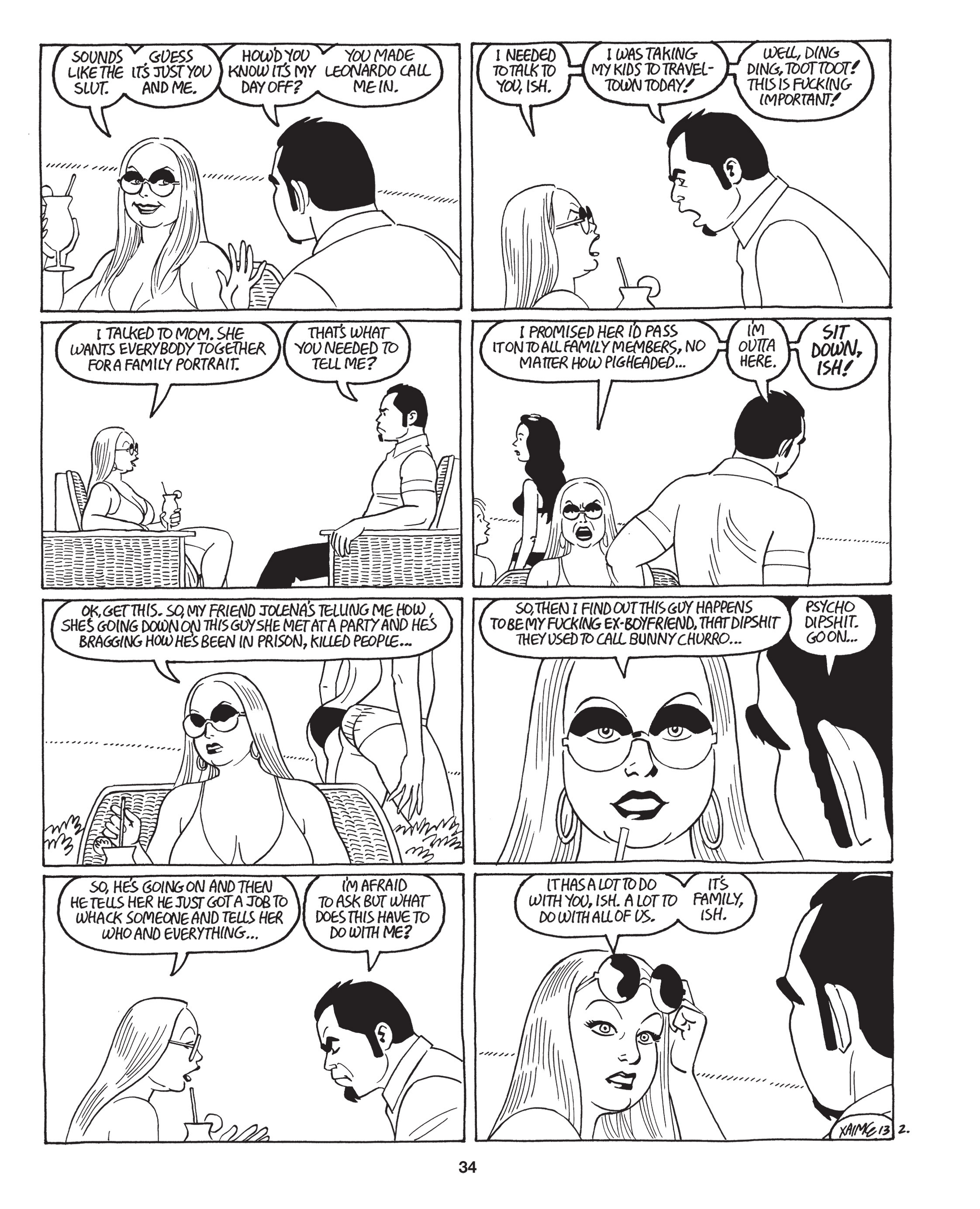 Read online Love and Rockets: New Stories comic -  Issue #6 - 36