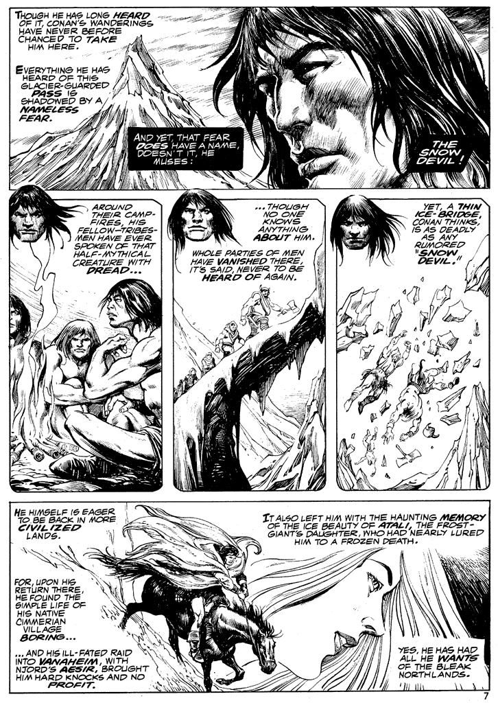 Read online The Savage Sword Of Conan comic -  Issue #34 - 7