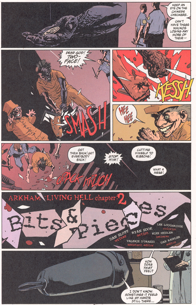 Read online Arkham Asylum: Living Hell comic -  Issue #2 - 3