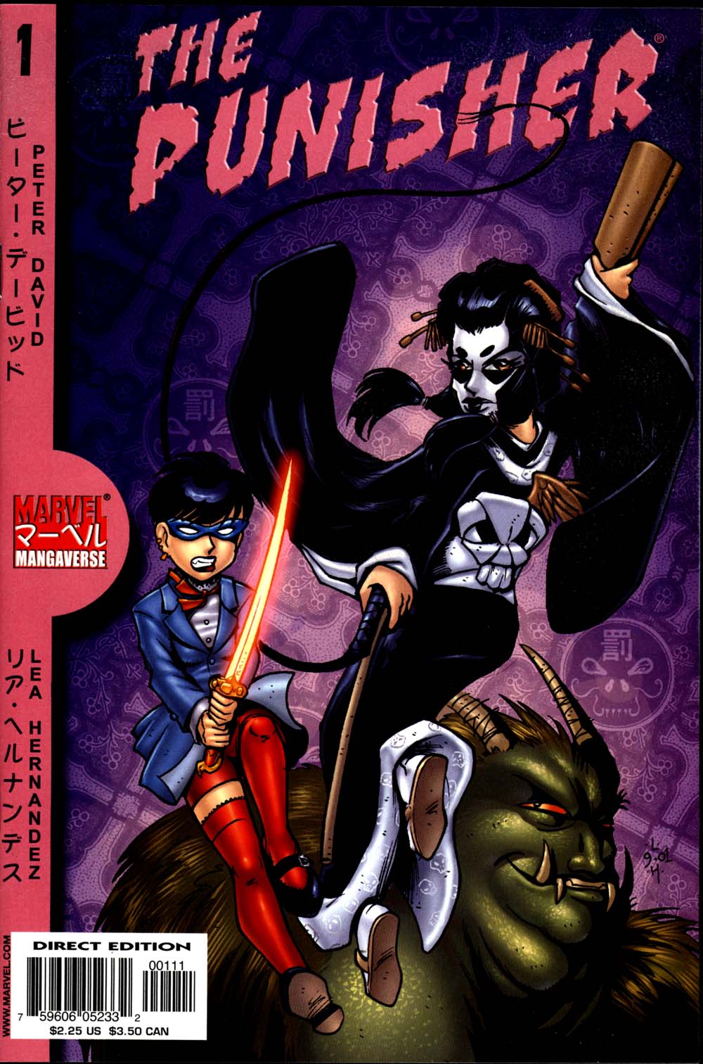 Read online Marvel Mangaverse: Punisher comic -  Issue # Full - 1