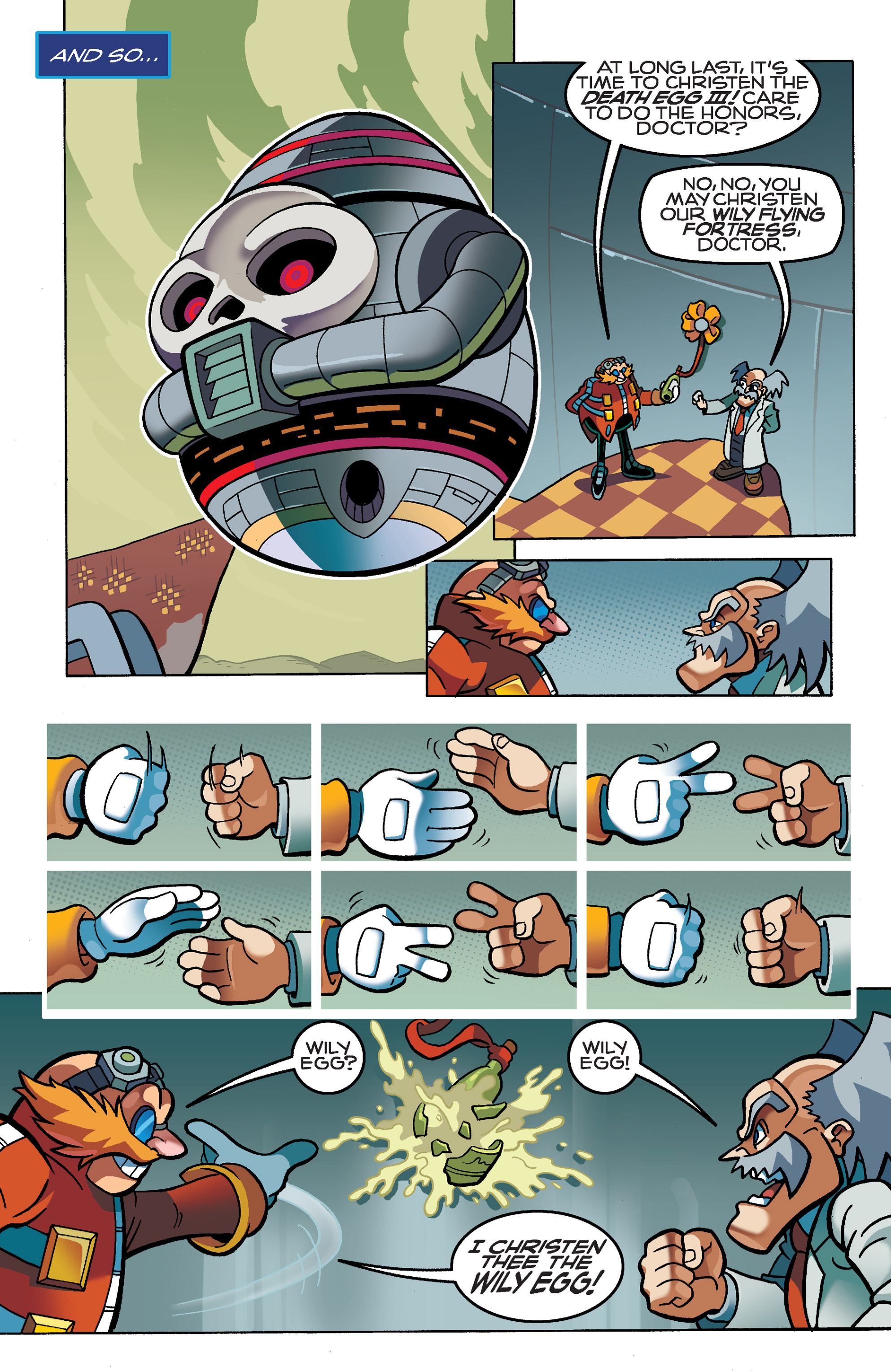 Read online Sonic Mega Man Worlds Collide comic -  Issue # Vol 1 - 22