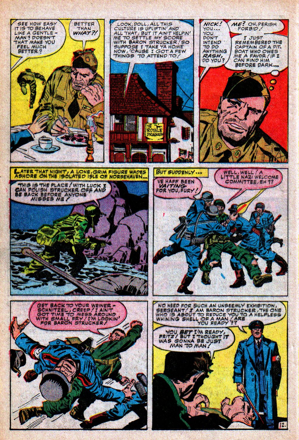 Read online Sgt. Fury comic -  Issue #5 - 16