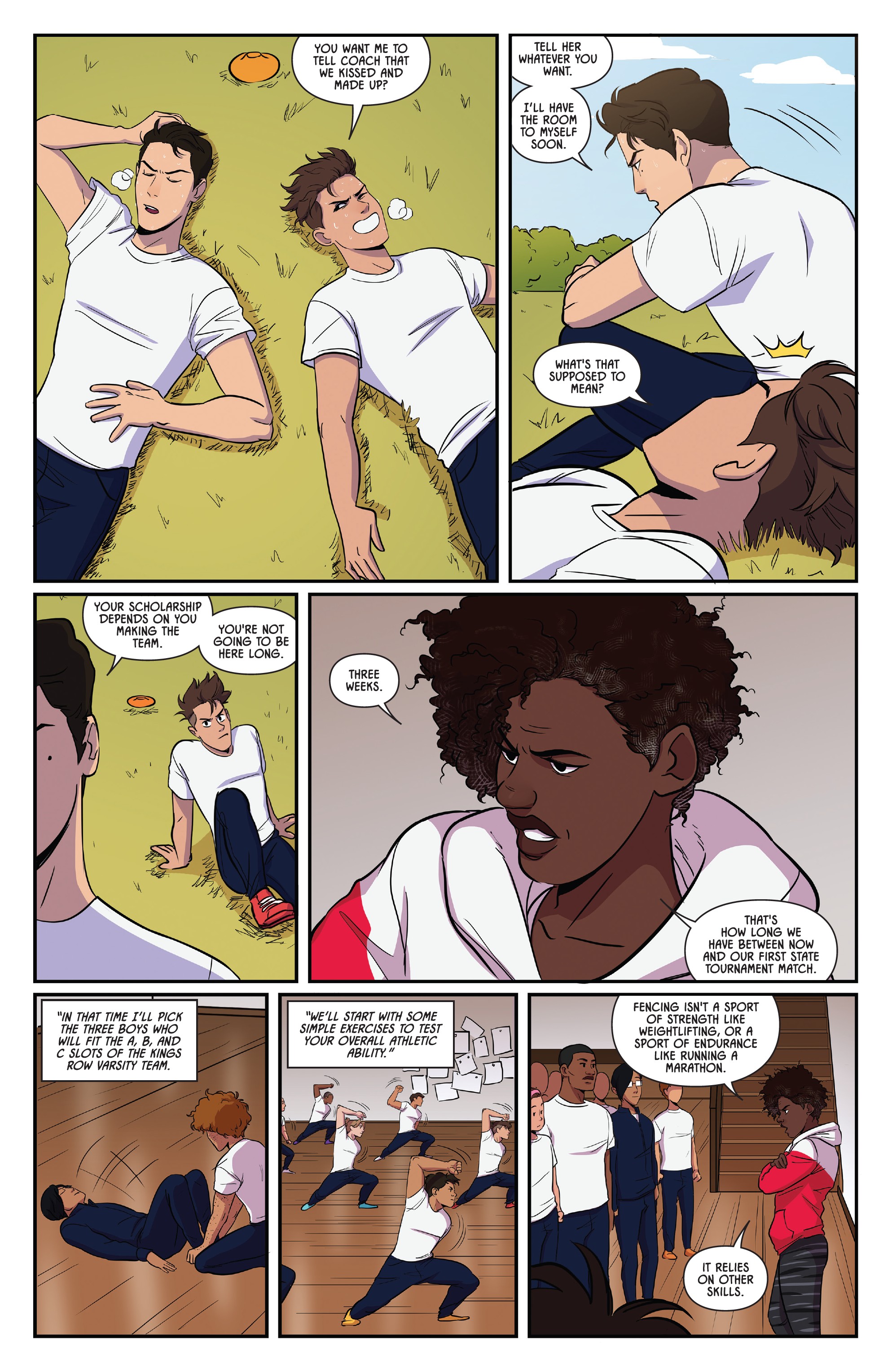Read online Fence comic -  Issue # _TPB 1 - 54