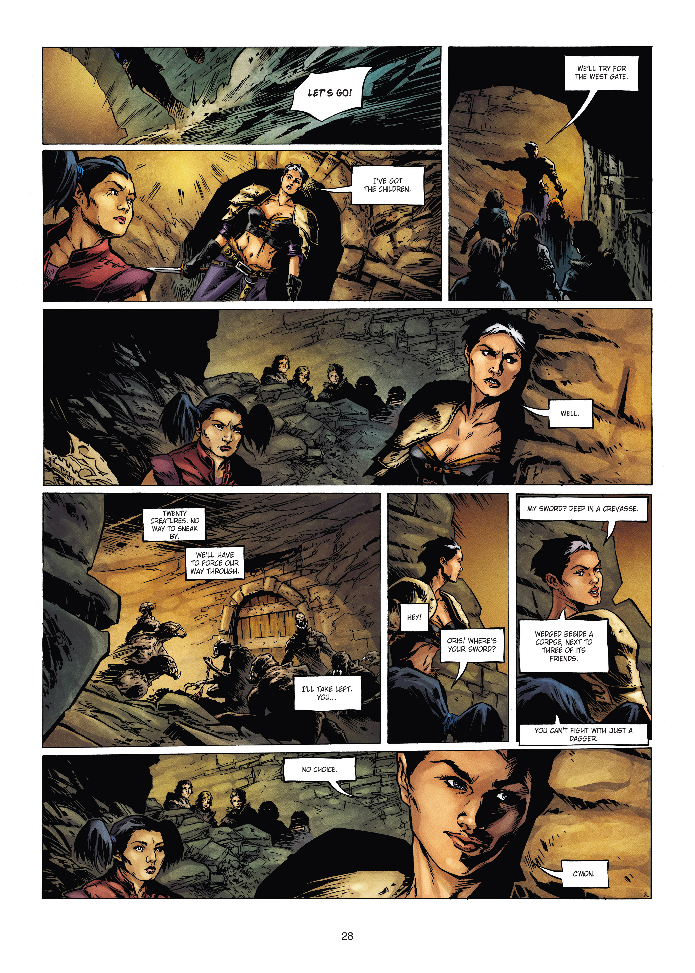 Read online Chronicles of the Dragon Knights comic -  Issue #21 - 28