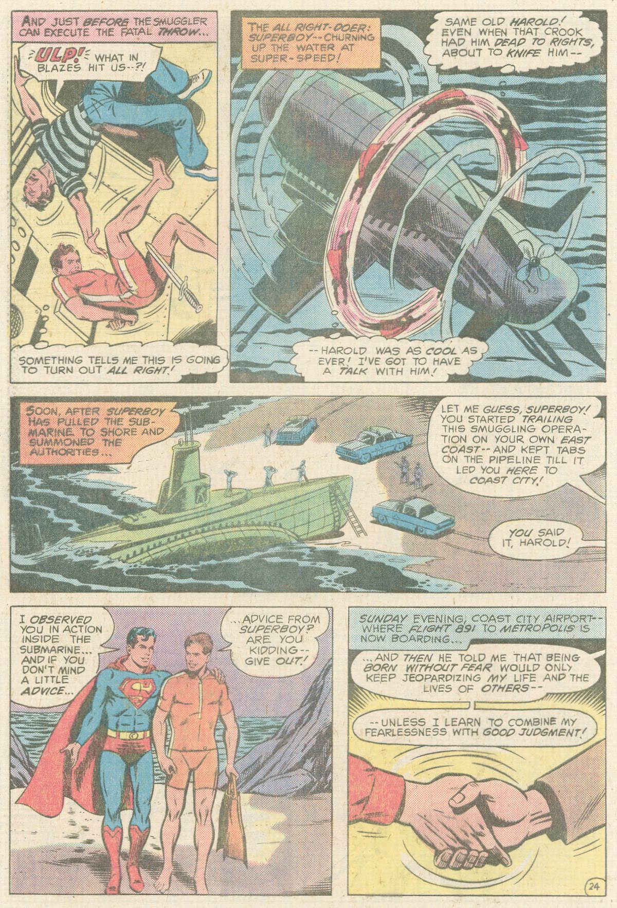 Read online The New Adventures of Superboy comic -  Issue #13 - 25