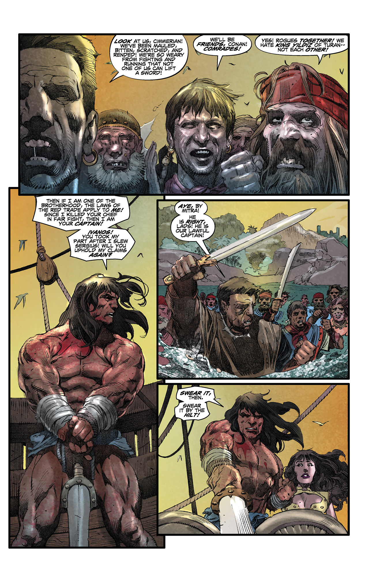 Read online Conan The Cimmerian comic -  Issue #25 - 21