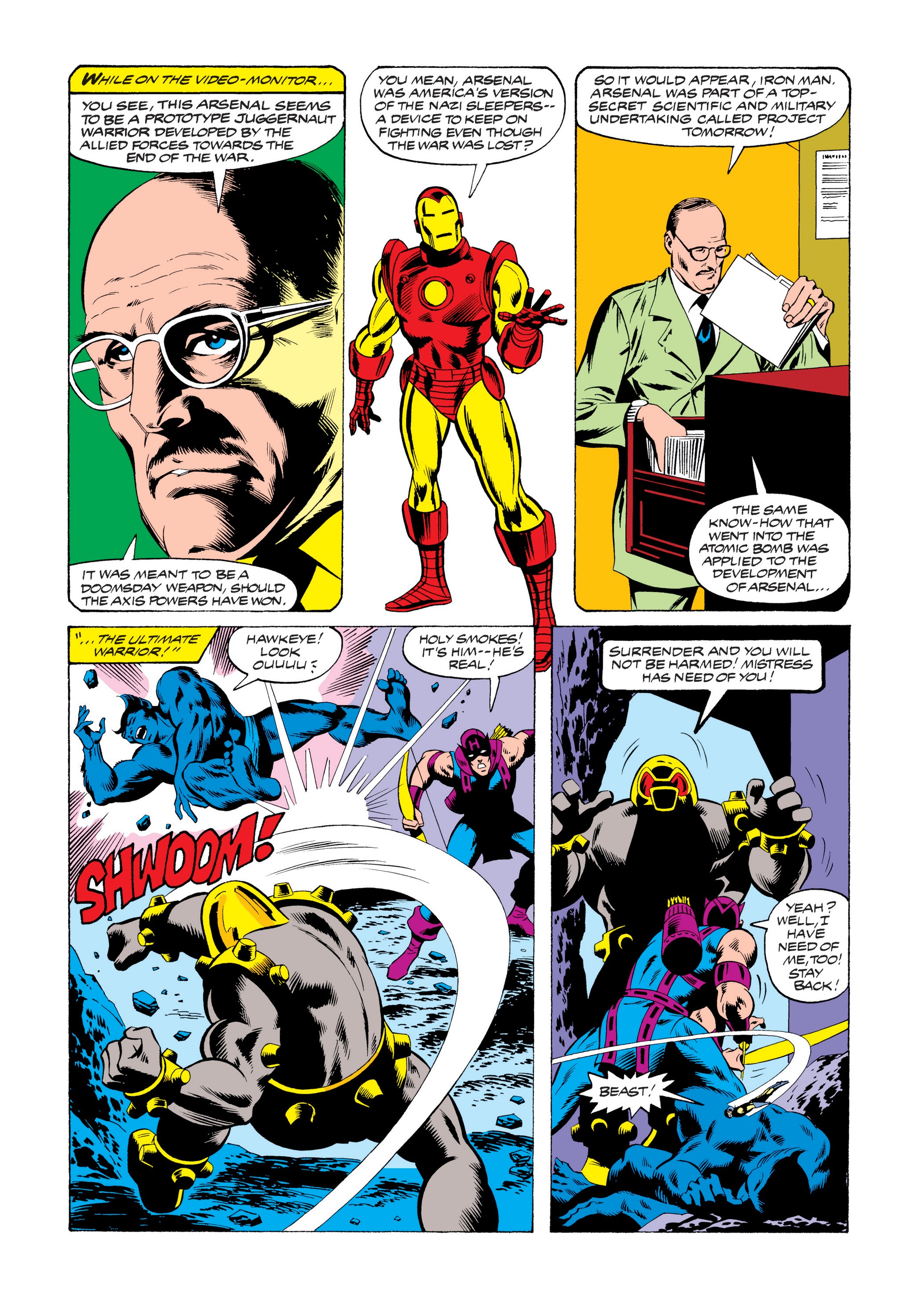 Read online Marvel Masterworks: The Avengers comic -  Issue # TPB 18 (Part 3) - 53