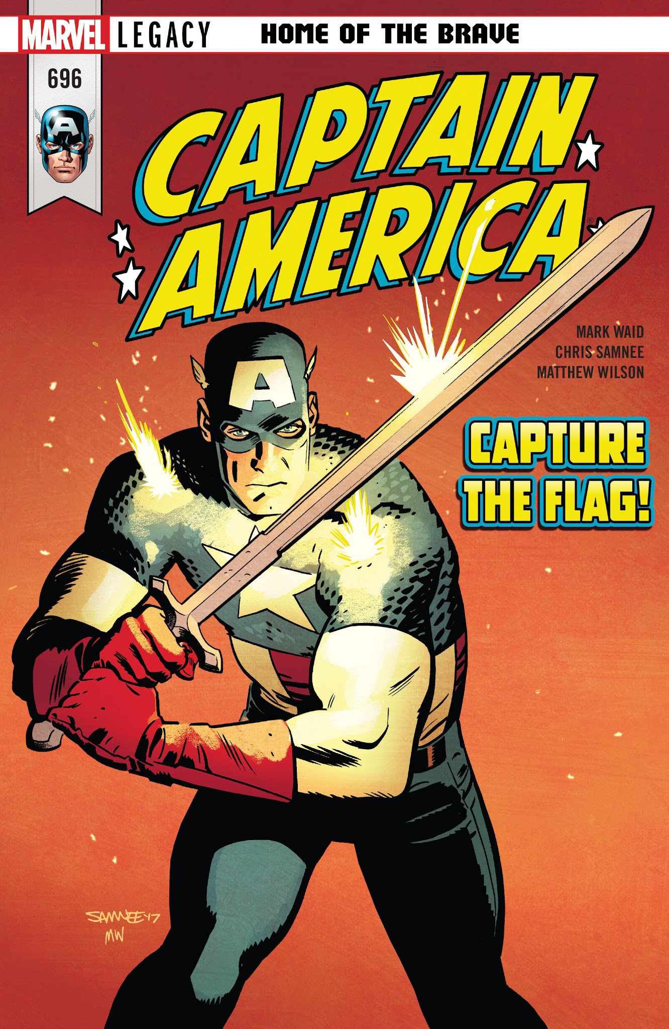 Read online Captain America (2017) comic -  Issue #696 - 1
