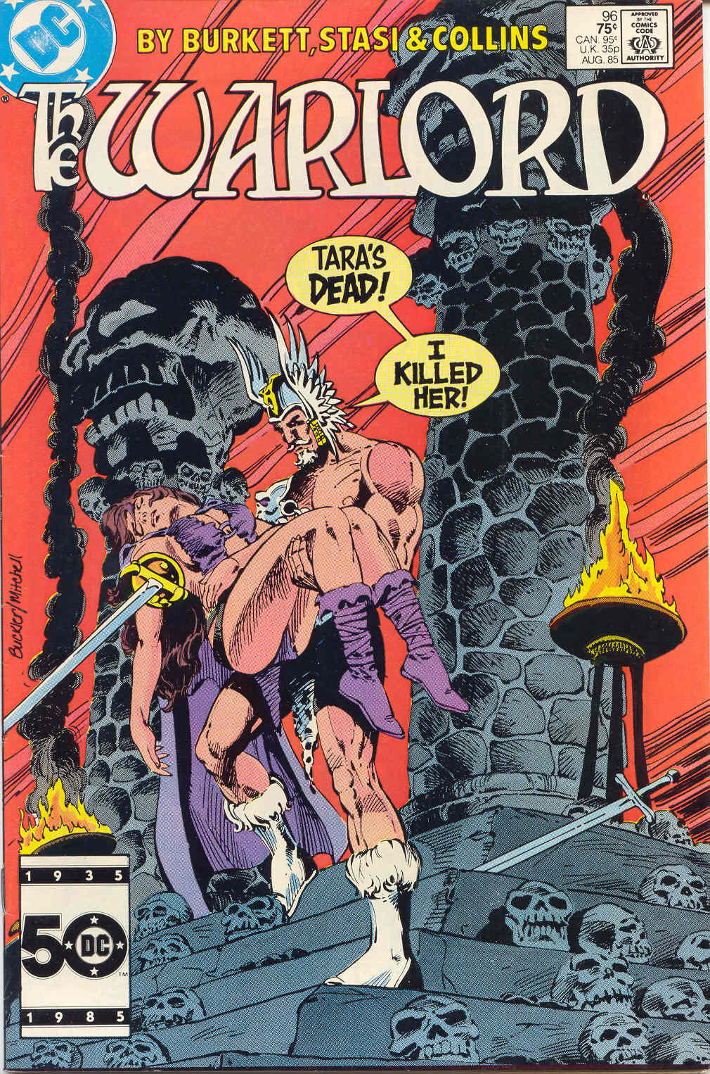 Read online Warlord (1976) comic -  Issue #96 - 1