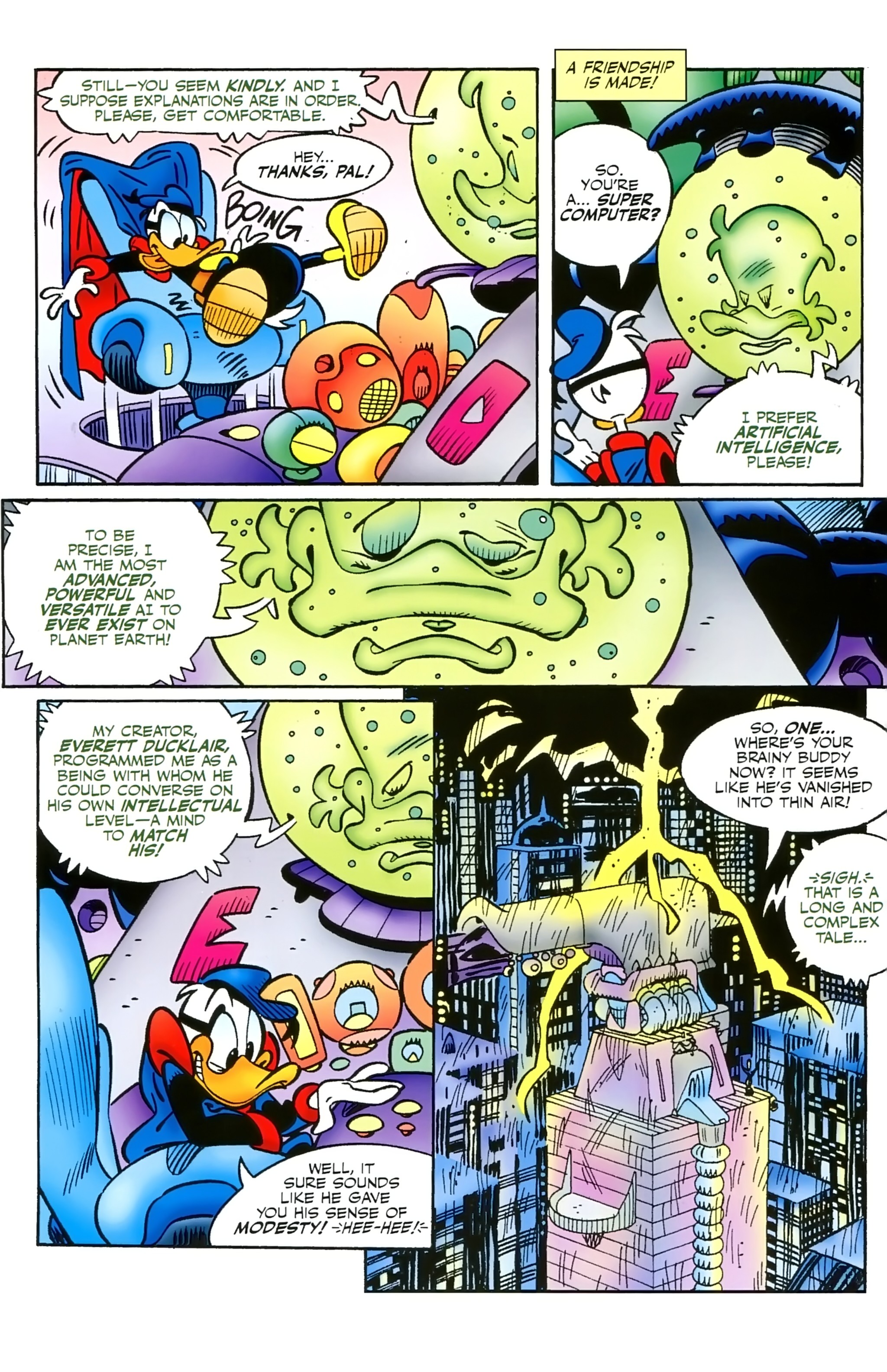 Read online Duck Avenger comic -  Issue #0 - 33