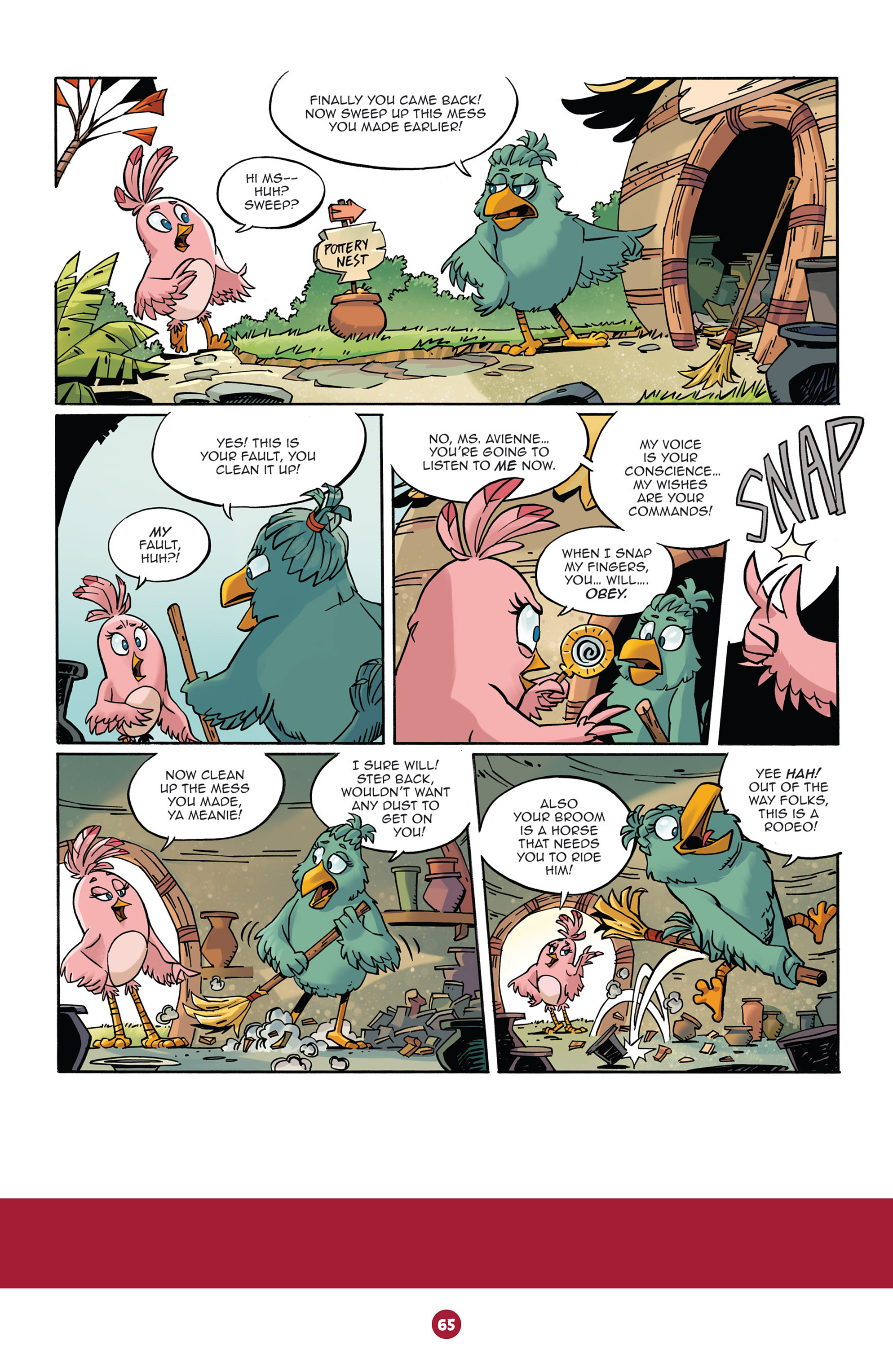 Read online Angry Birds: Big Movie Eggstravaganza comic -  Issue # Full - 68