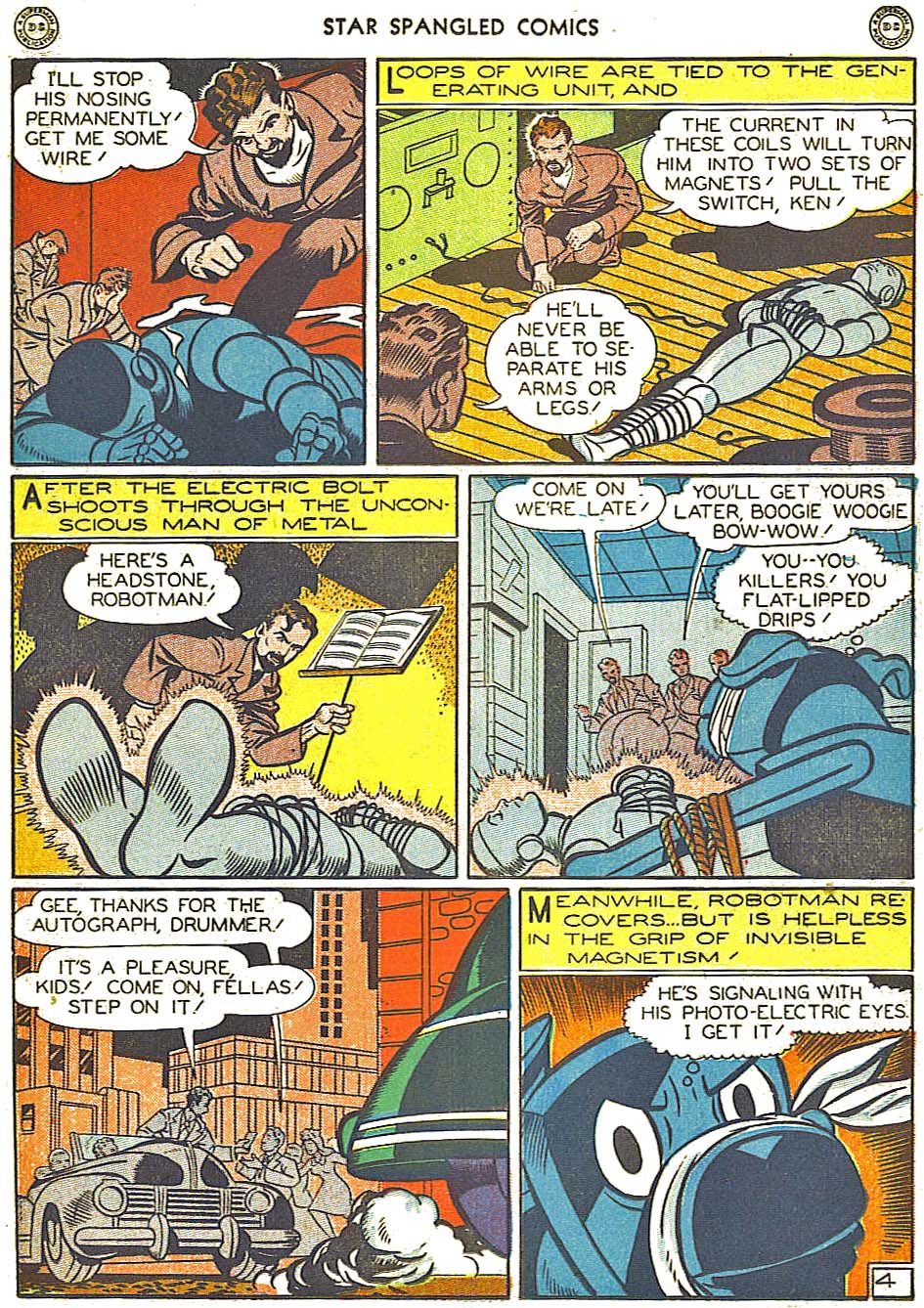 Read online Star Spangled Comics comic -  Issue #58 - 33