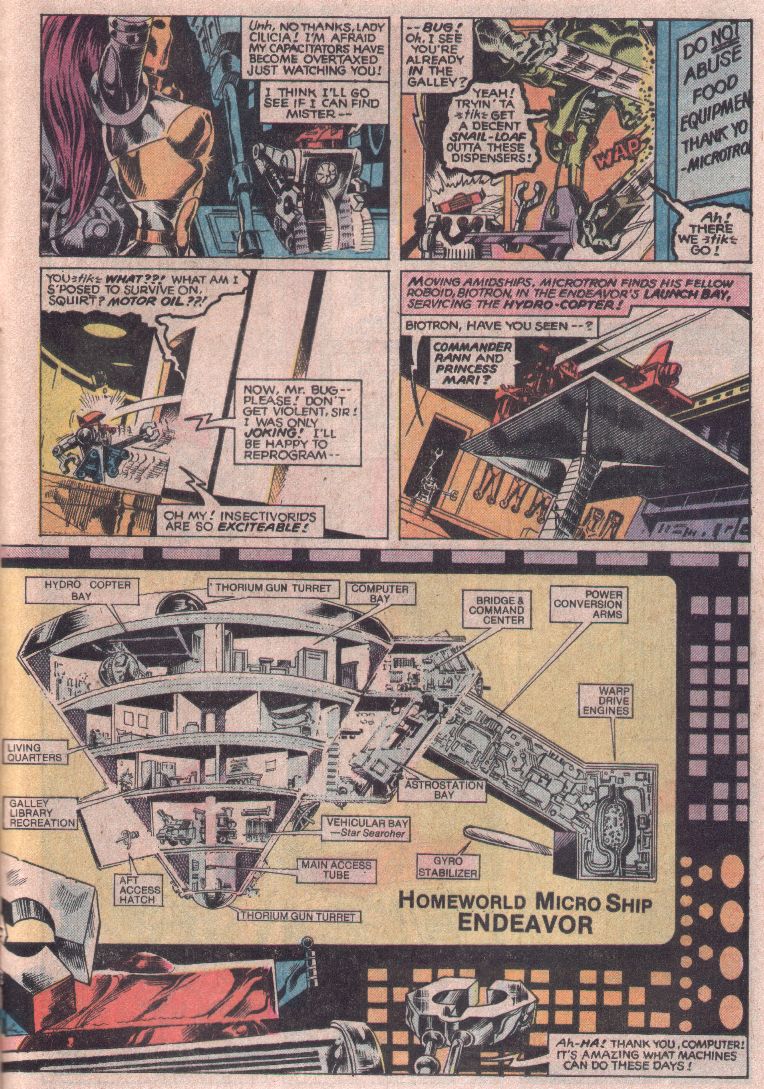 Read online Micronauts (1979) comic -  Issue #23 - 17