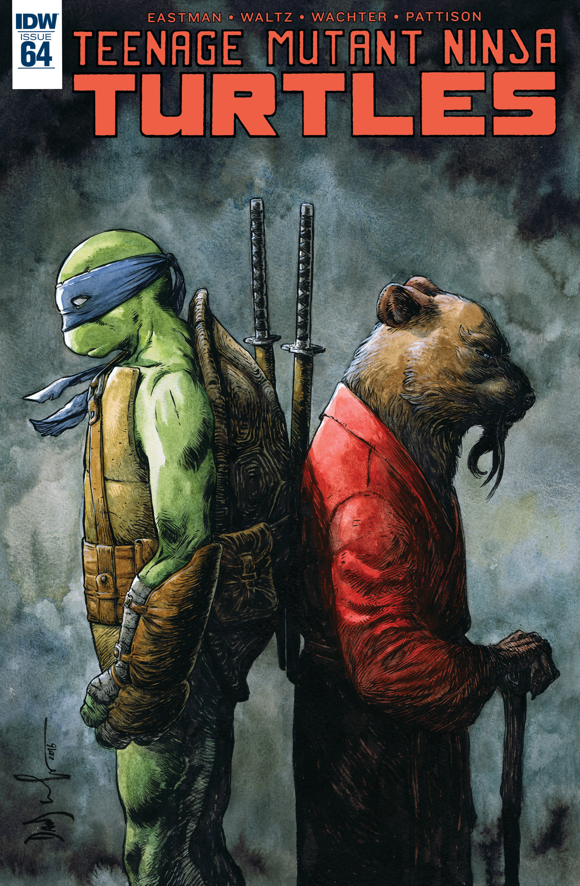 Read online Teenage Mutant Ninja Turtles (2011) comic -  Issue #64 - 1