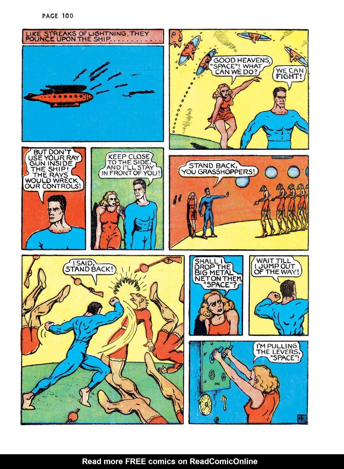 Turn Loose Our Death Rays and Kill Them All!: The Complete Works of Fletcher Hanks issue TPB (Part 2) - Page 31