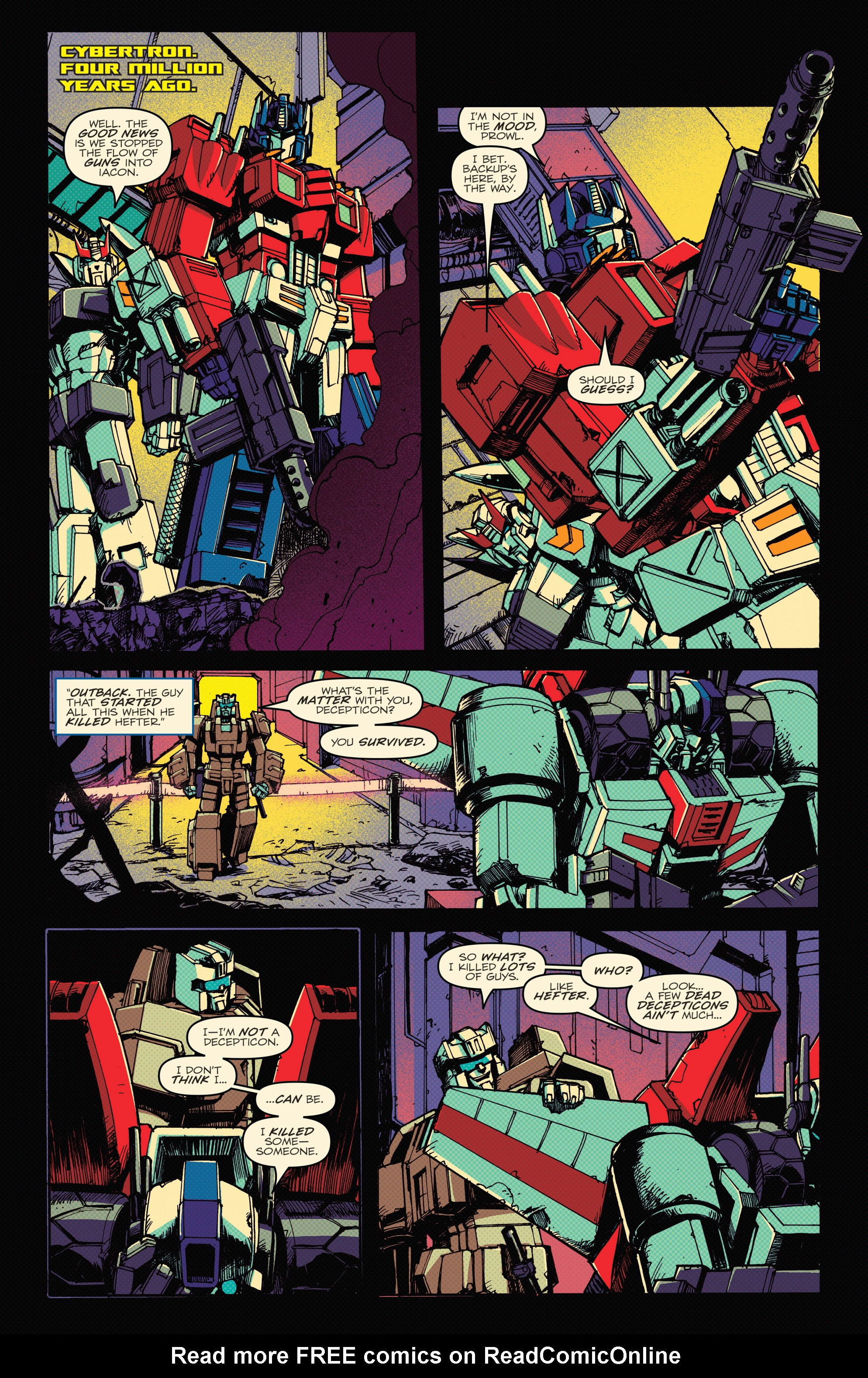 Read online Optimus Prime comic -  Issue #6 - 15