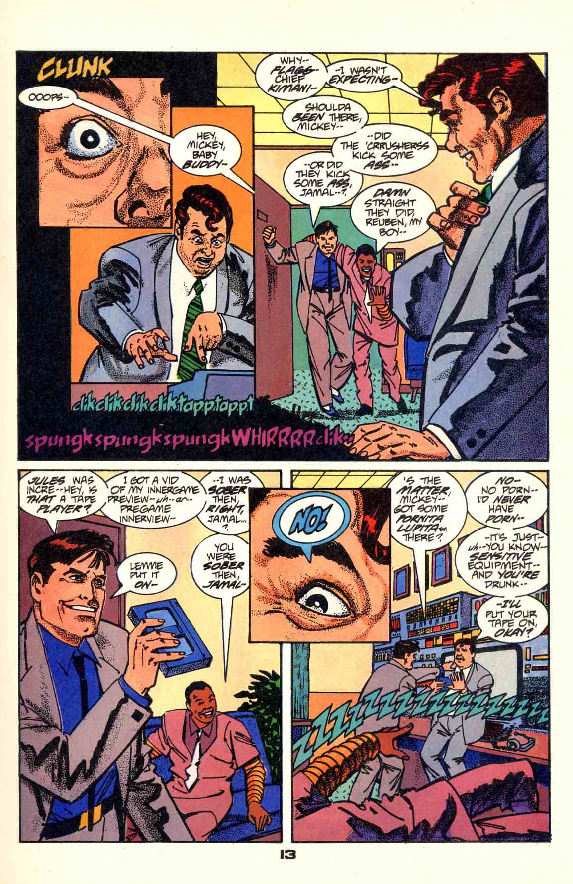 Read online Howard Chaykin's American Flagg comic -  Issue #2 - 15