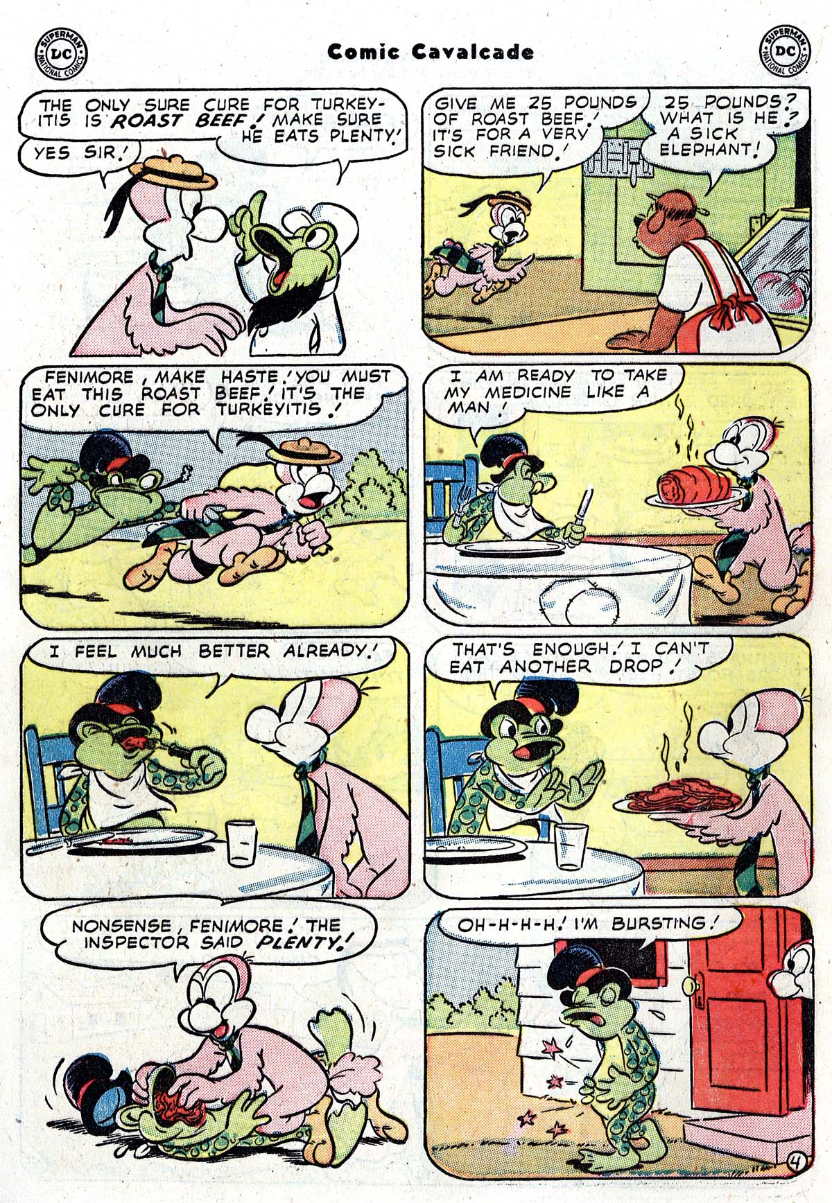Read online Comic Cavalcade comic -  Issue #58 - 25