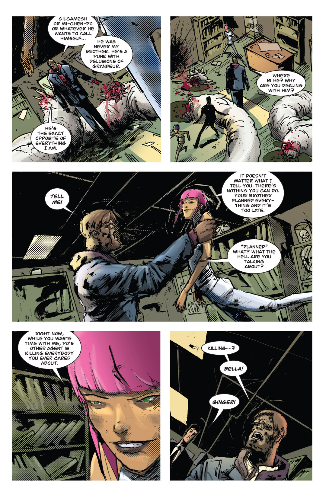 Read online Proof: Endangered comic -  Issue #2 - 10