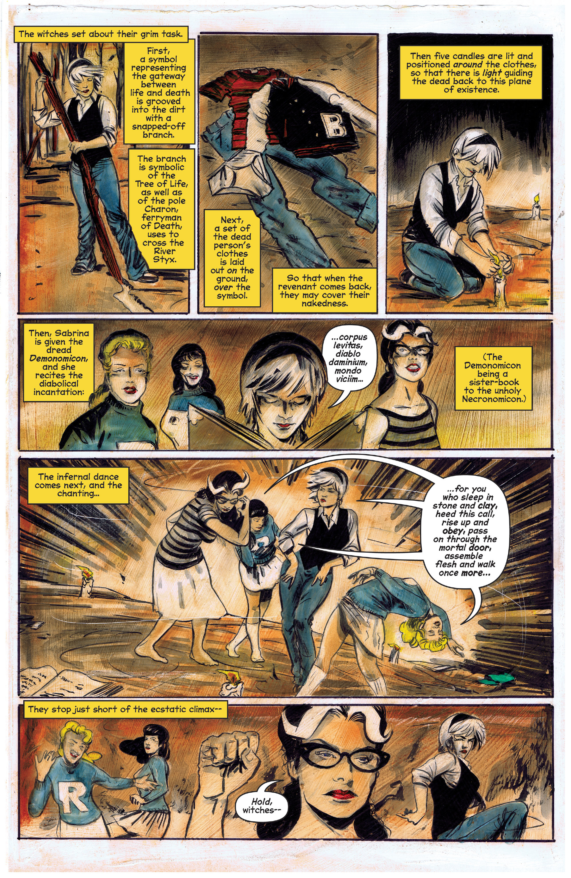 Read online Chilling Adventures of Sabrina comic -  Issue #5 - 18