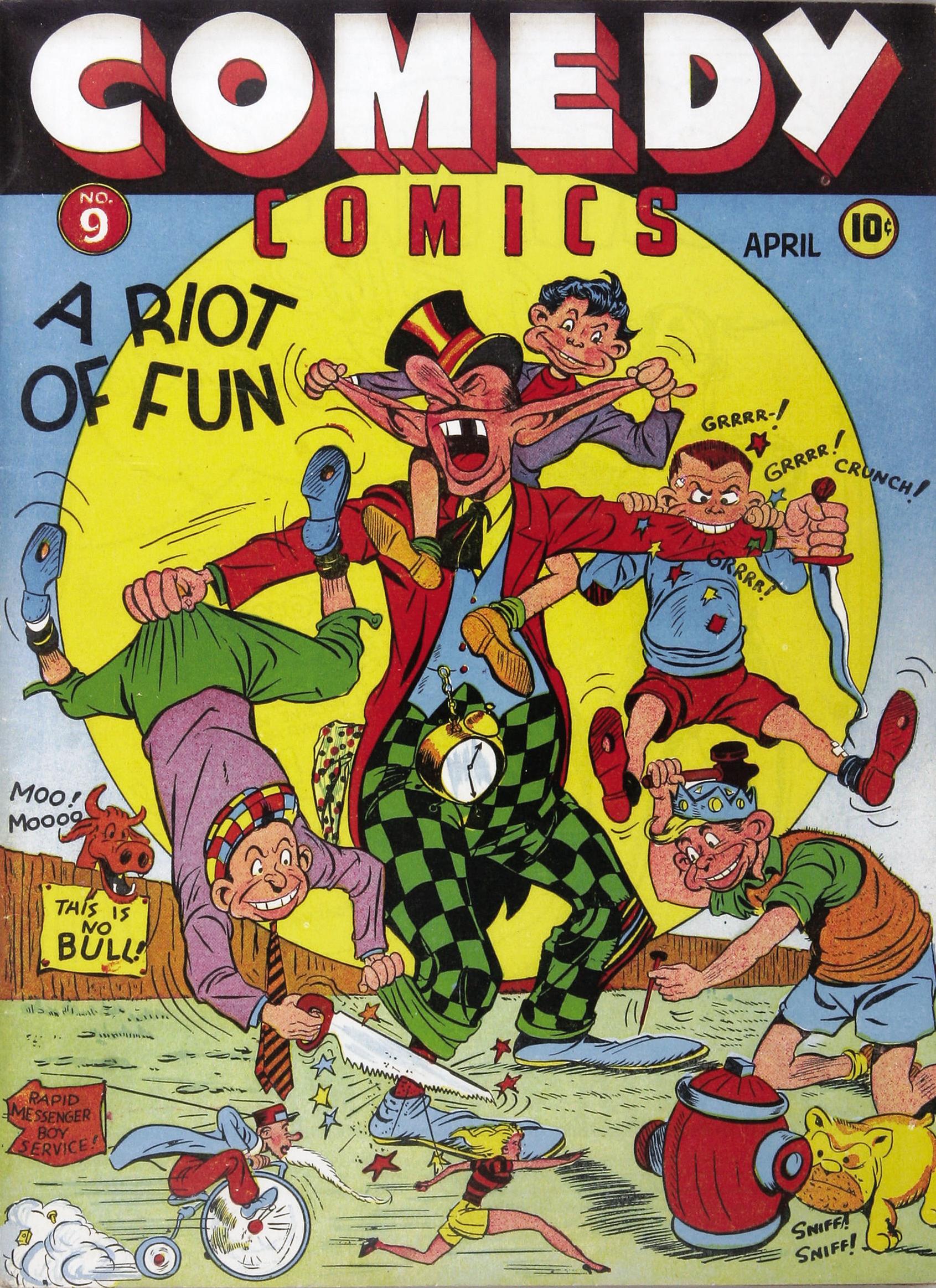 Read online Comedy Comics (1942) comic -  Issue #9 - 1