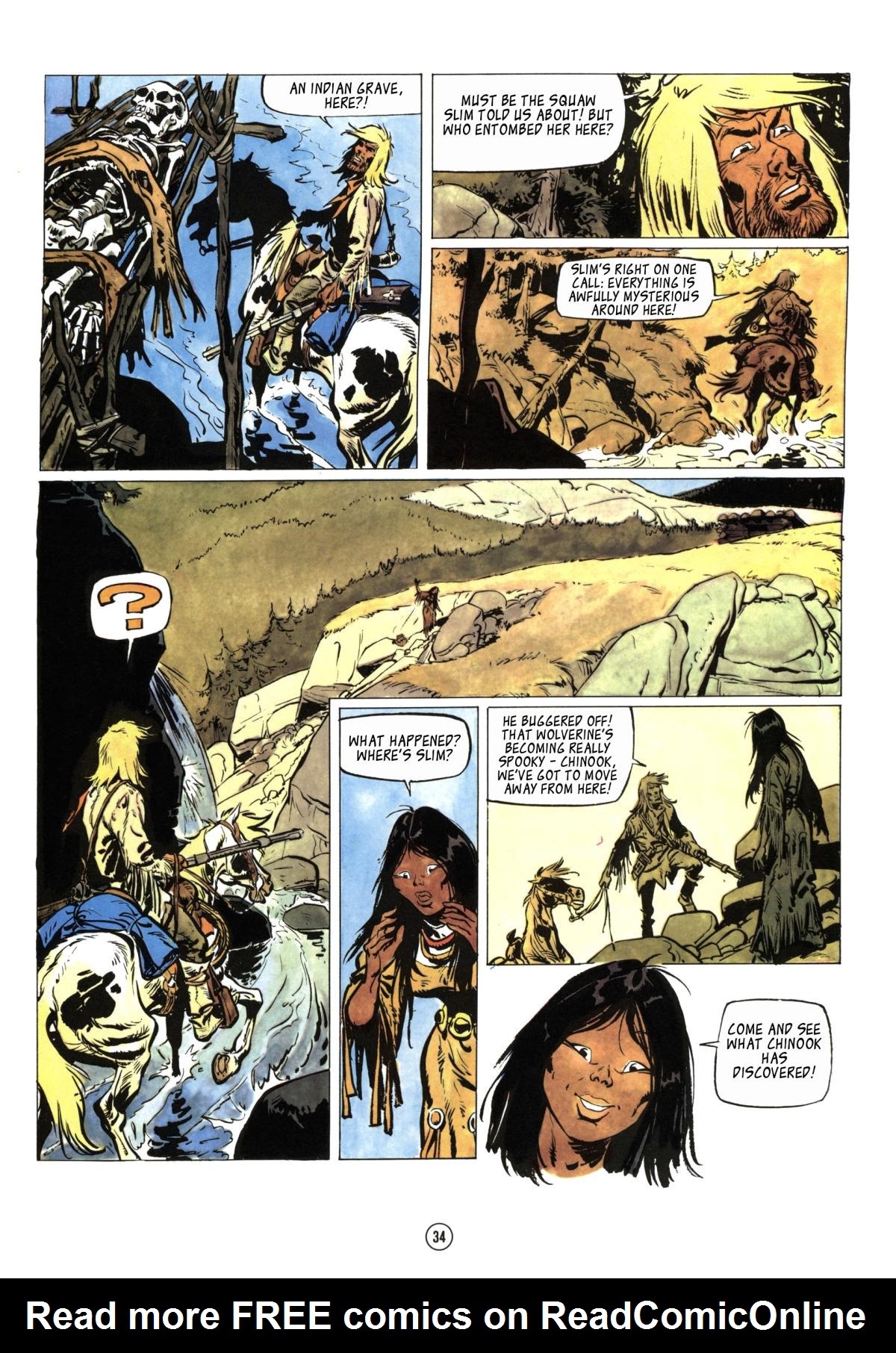 Read online Buddy Longway comic -  Issue #2 - 34