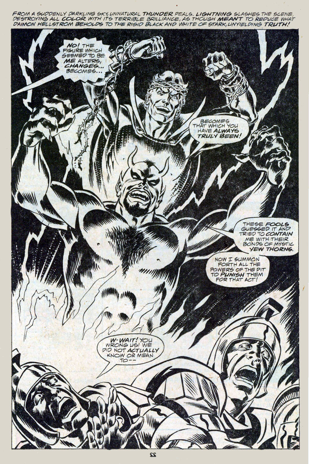 Read online Son of Satan comic -  Issue #8 - 15
