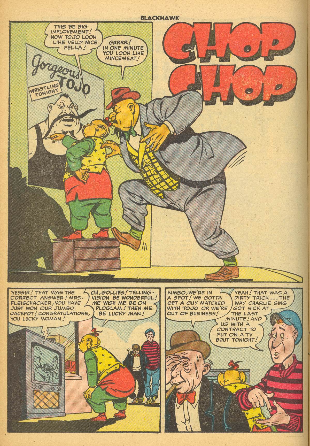 Read online Blackhawk (1957) comic -  Issue #92 - 14