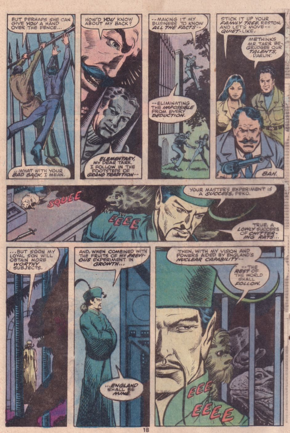 What If? (1977) issue 16 - Shang Chi Master of Kung Fu fought on The side of Fu Manchu - Page 15