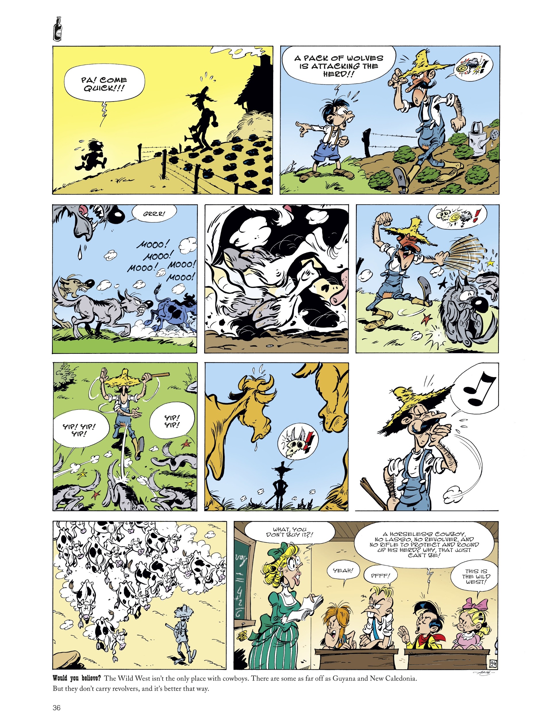 Read online The Adventures of Kid Lucky comic -  Issue #4 - 38